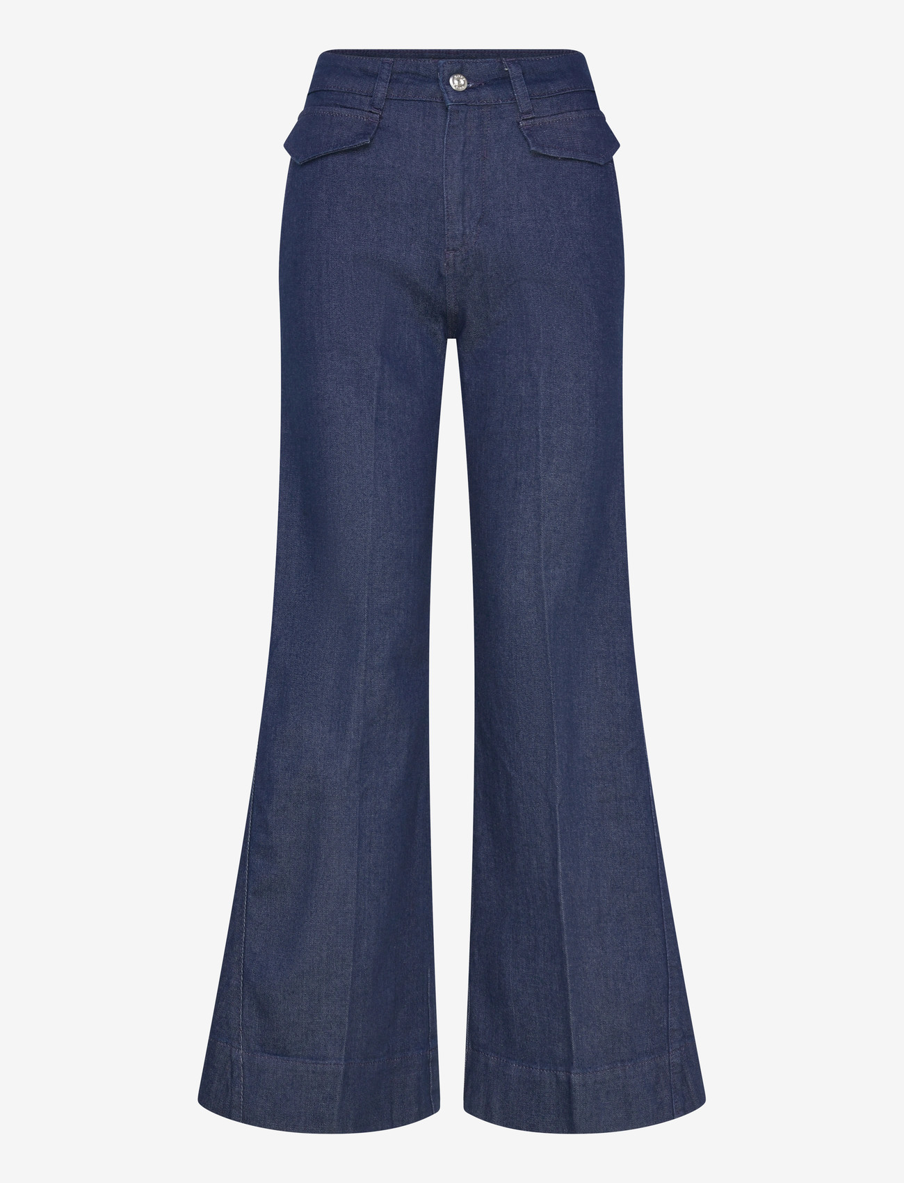 BOSS - ROSALYA-FLARE - utsvängda jeans - dark blue - 0