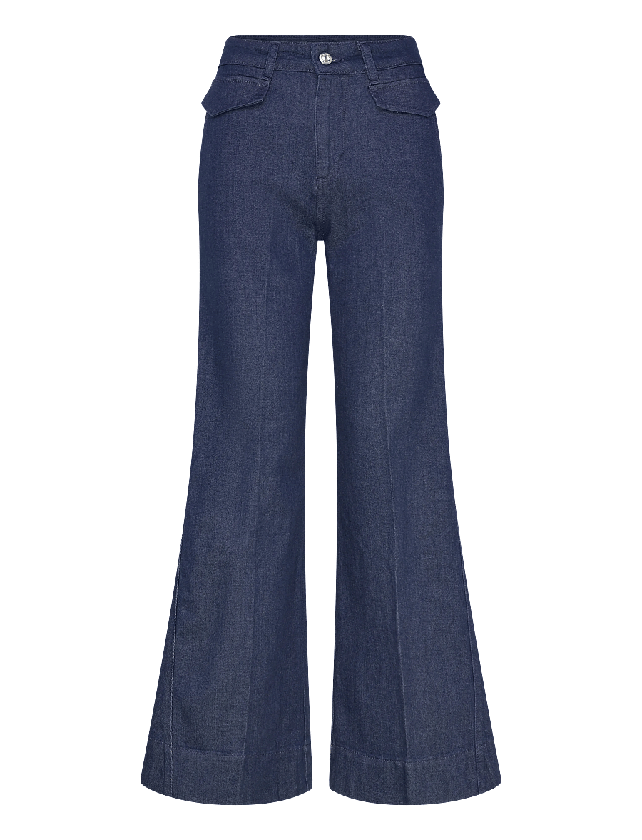 BOSS - ROSALYA-FLARE - utsvängda jeans - dark blue - 1