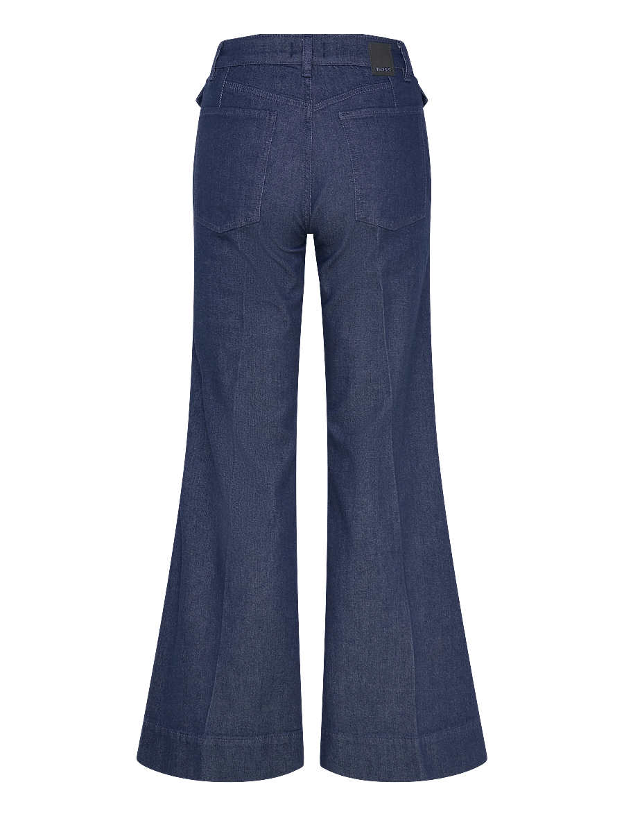 BOSS - ROSALYA-FLARE - utsvängda jeans - dark blue - 2