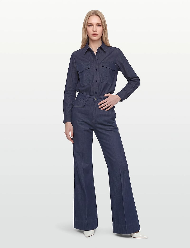 BOSS - ROSALYA-FLARE - flared jeans - dark blue - 0