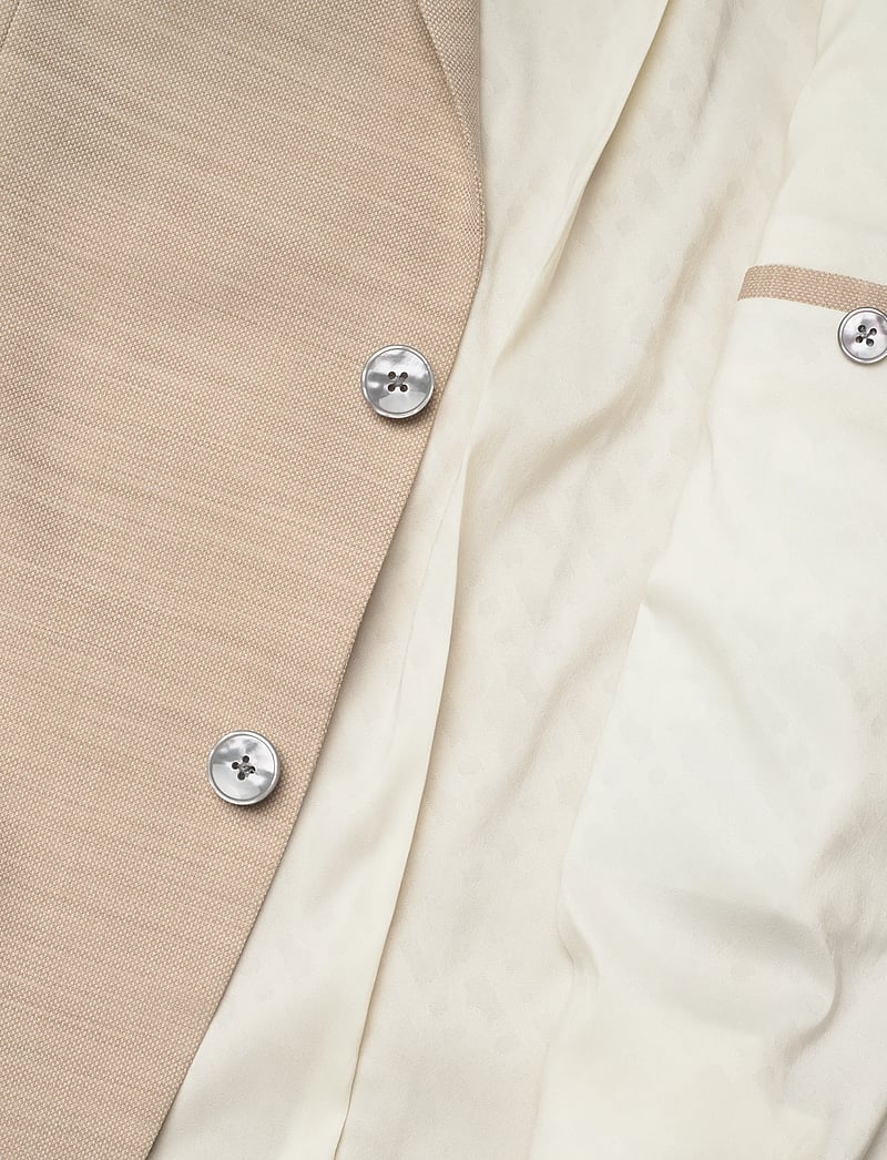 BOSS - H-Jasper-MM-C-253 - enkeltradede blazere - light beige - 4