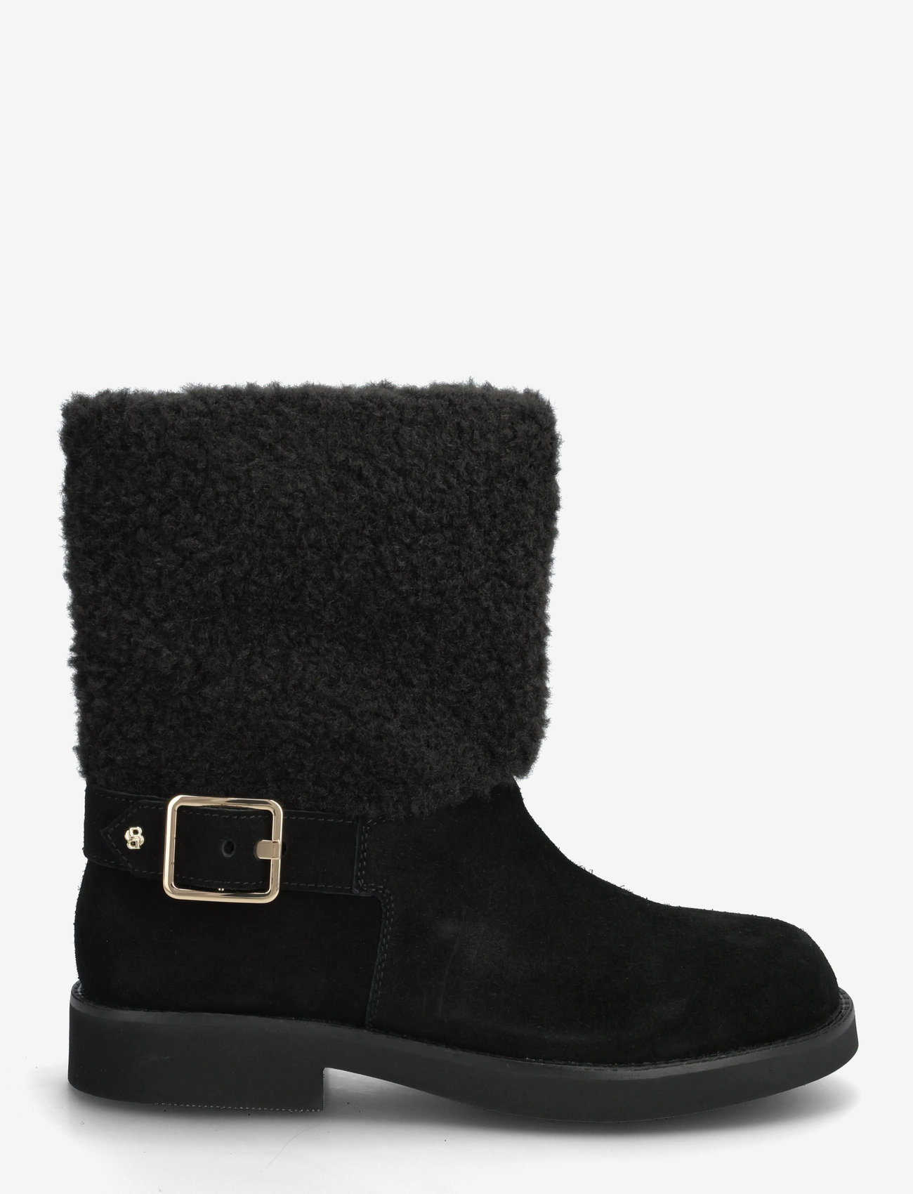BOSS - Eleri_Bootie_FRSDBK - flate ankelboots - black - 1