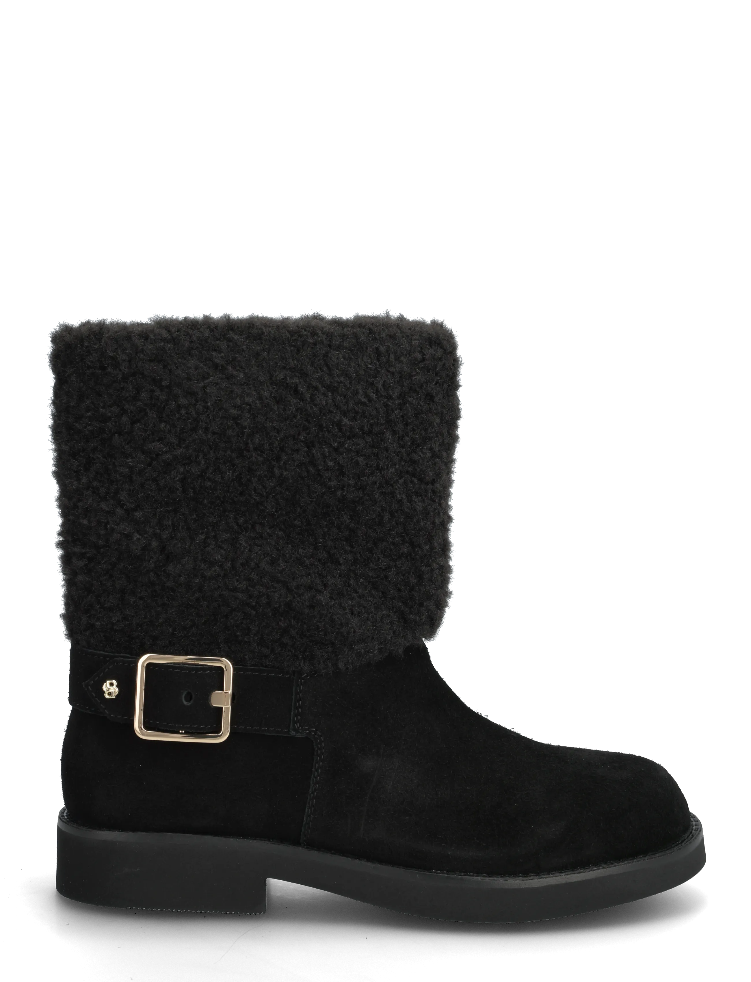 BOSS - Eleri_Bootie_FRSDBK - tasapohjaiset nilkkurit - black - 1