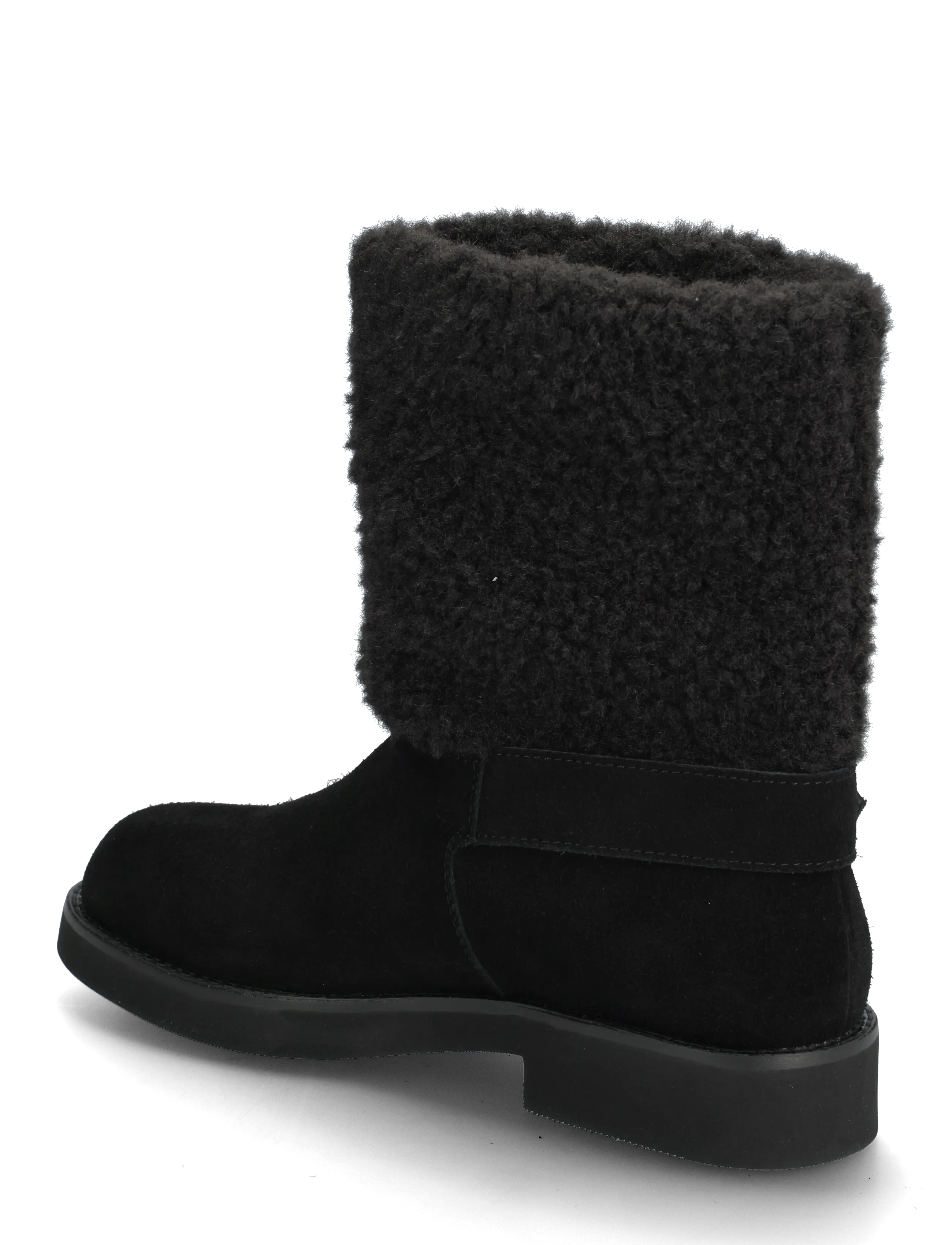 BOSS - Eleri_Bootie_FRSDBK - tasapohjaiset nilkkurit - black - 2