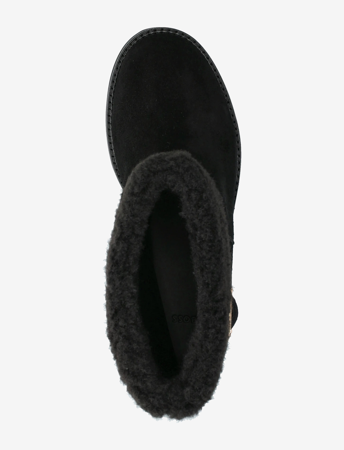 BOSS - Eleri_Bootie_FRSDBK - flate ankelboots - black - 3