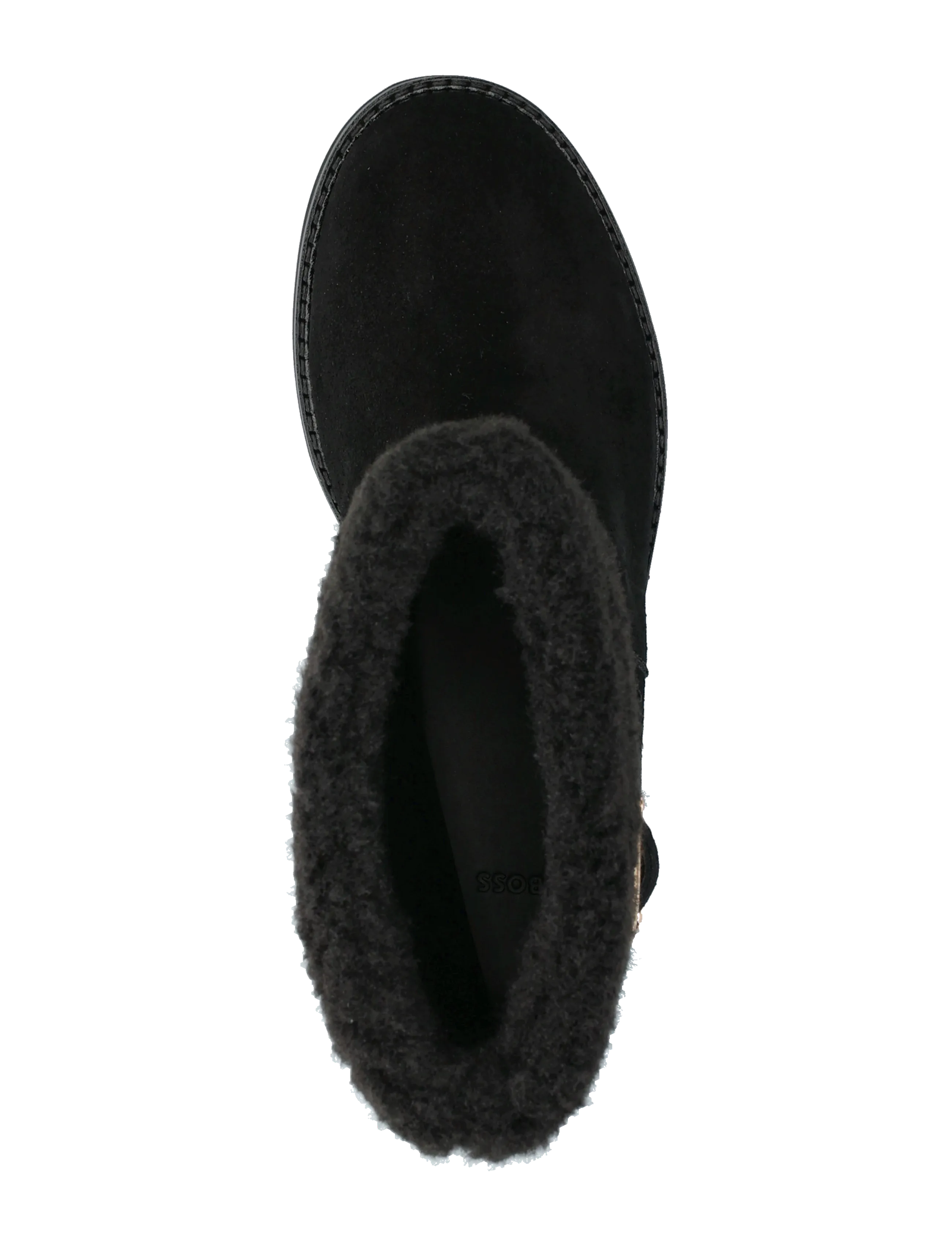 BOSS - Eleri_Bootie_FRSDBK - tasapohjaiset nilkkurit - black - 3