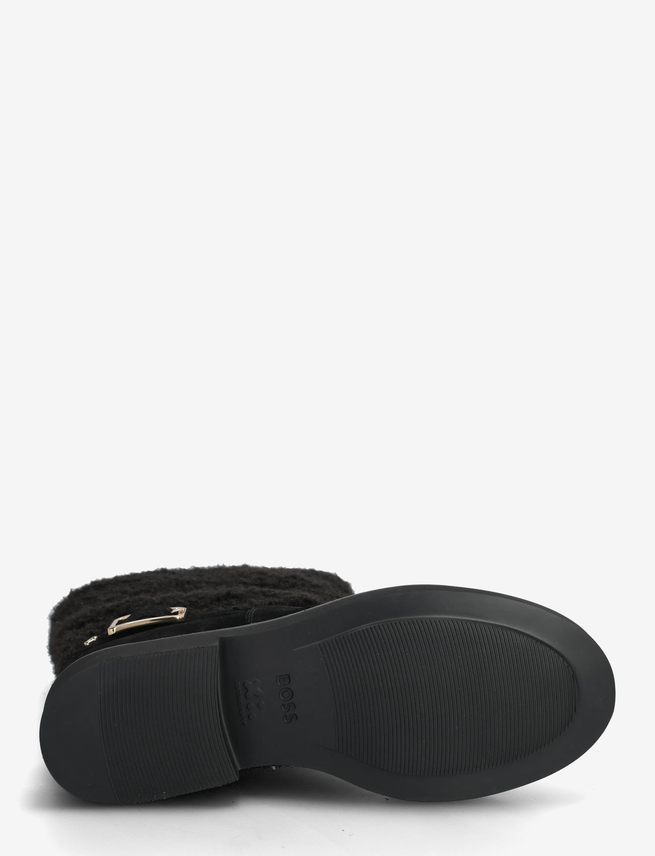 BOSS - Eleri_Bootie_FRSDBK - flate ankelboots - black - 4