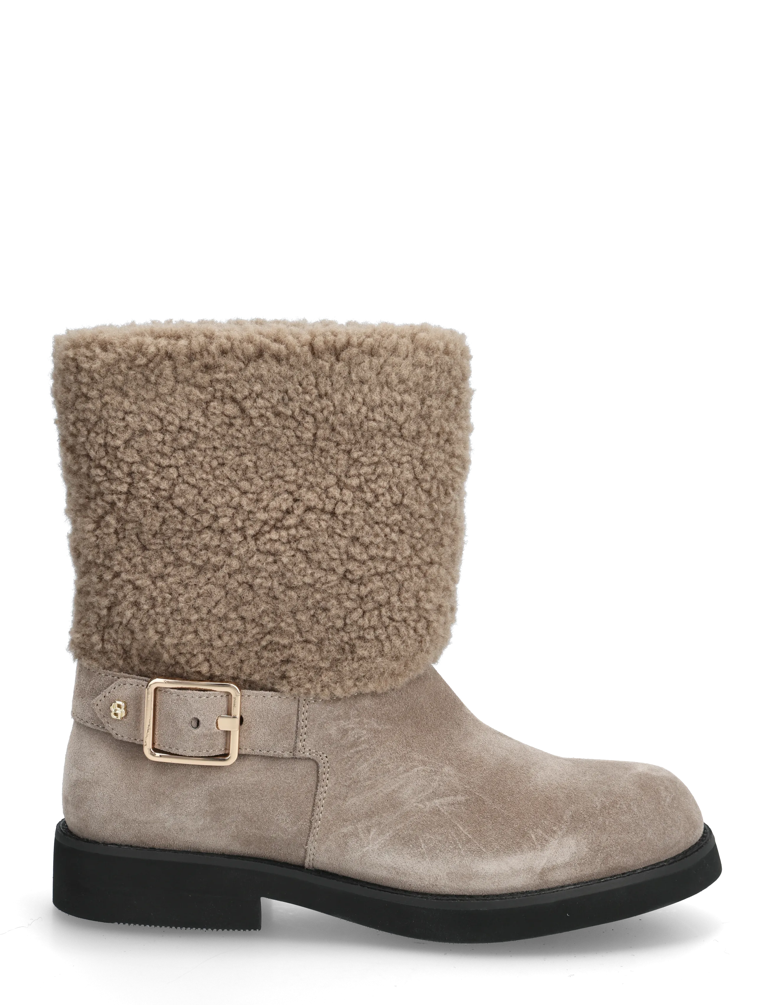 BOSS - Eleri_Bootie_FRSDBK - flade ankelstøvler - open brown - 1