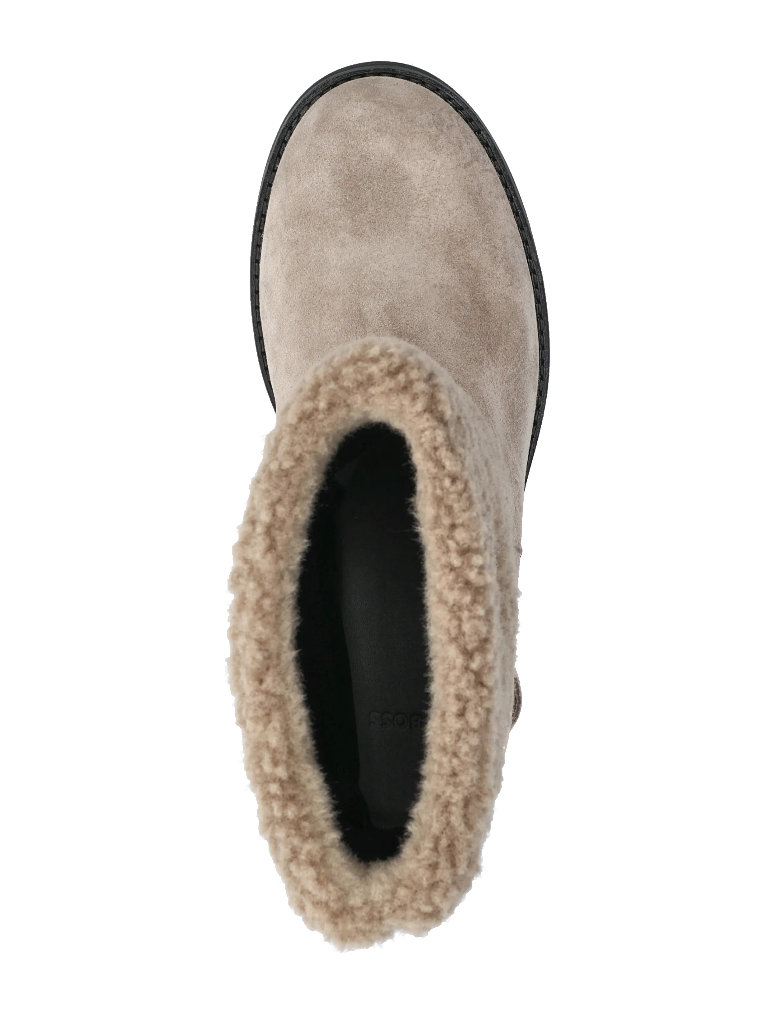 BOSS - Eleri_Bootie_FRSDBK - flade ankelstøvler - open brown - 3