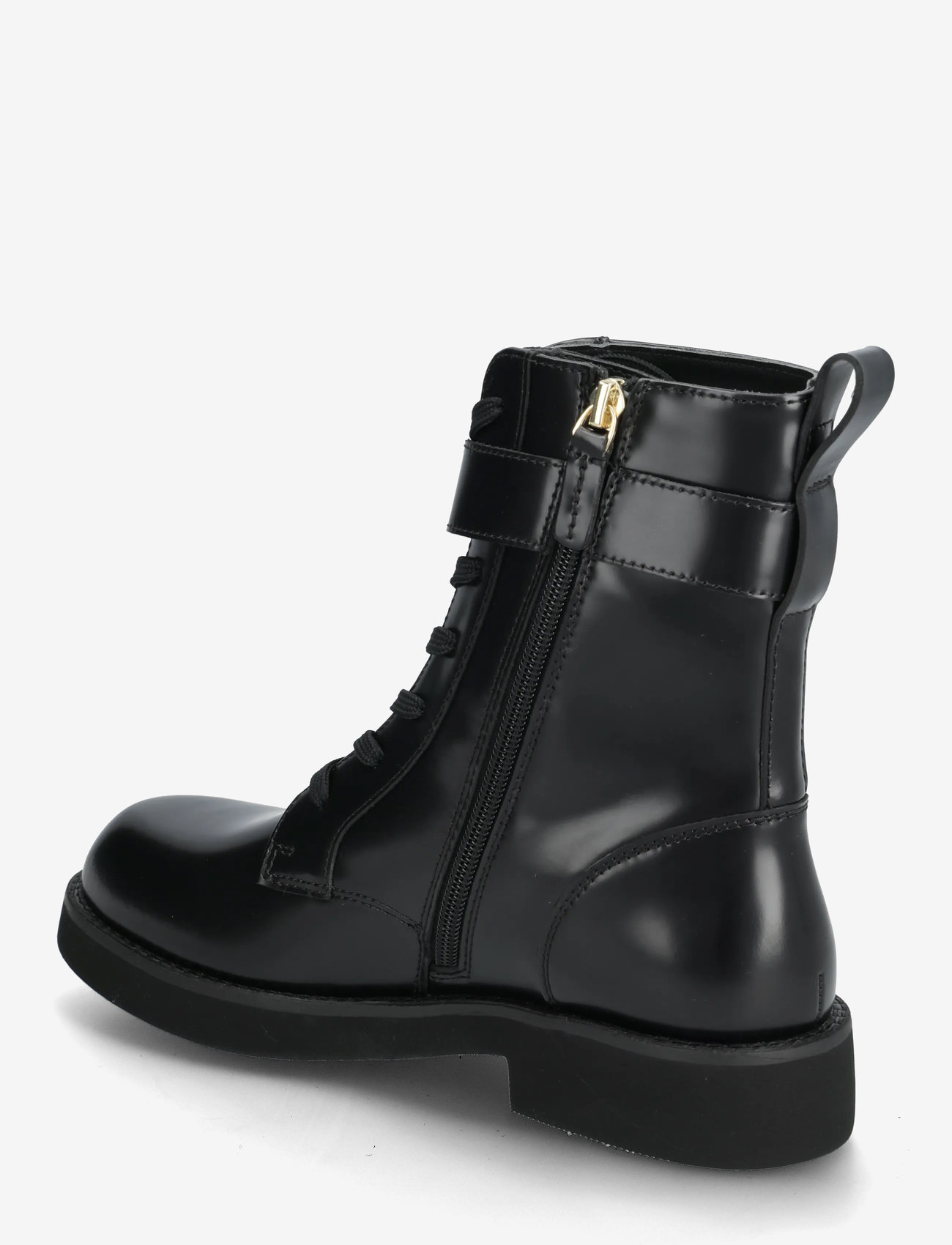 BOSS - Eleri_LUBootie_BOBK - platta ankelboots - black - 2