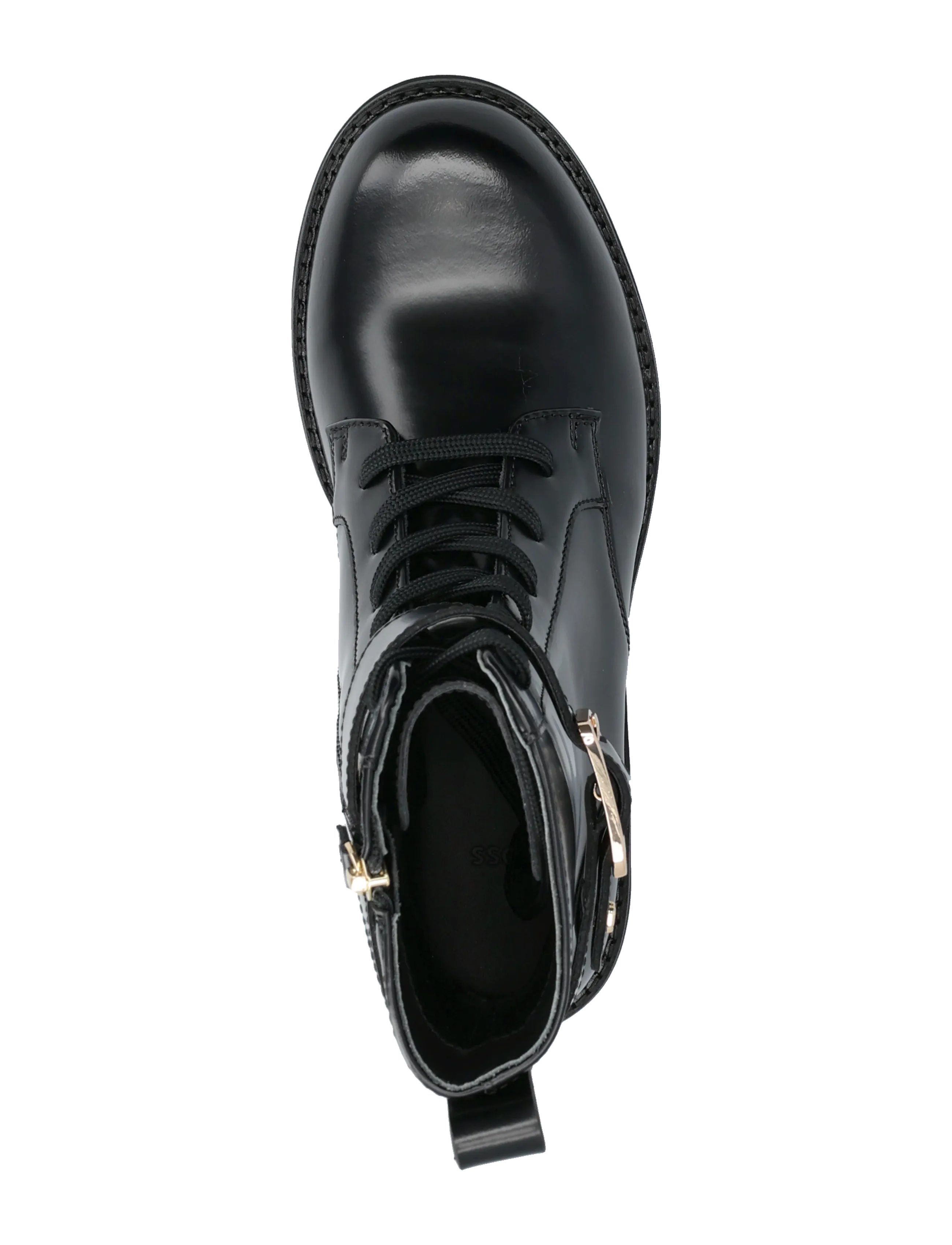BOSS - Eleri_LUBootie_BOBK - flate ankelboots - black - 3