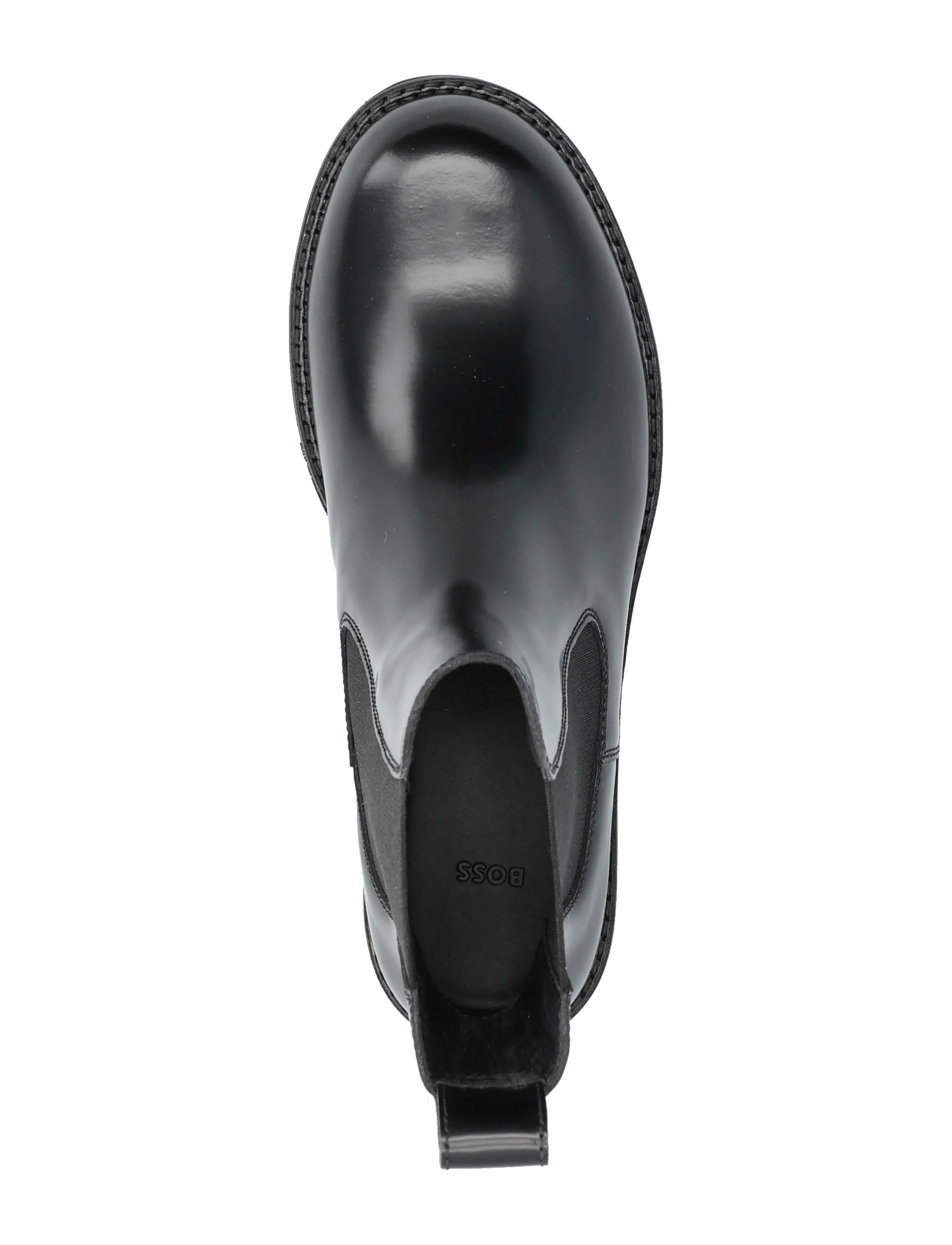 BOSS - Eleri_ChBootie_BO - flade ankelstøvler - black - 3