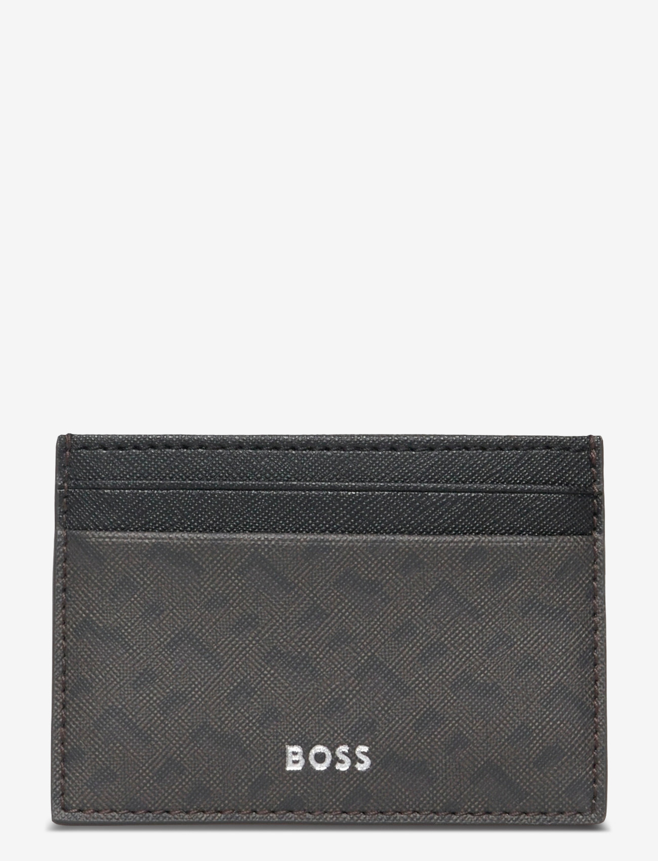 BOSS - Zair_MN_S card - kaardihoidjad - dark brown - 0