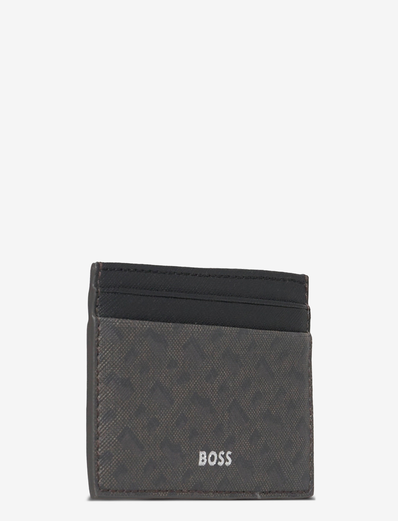 BOSS - Zair_MN_S card - kaardihoidjad - dark brown - 2
