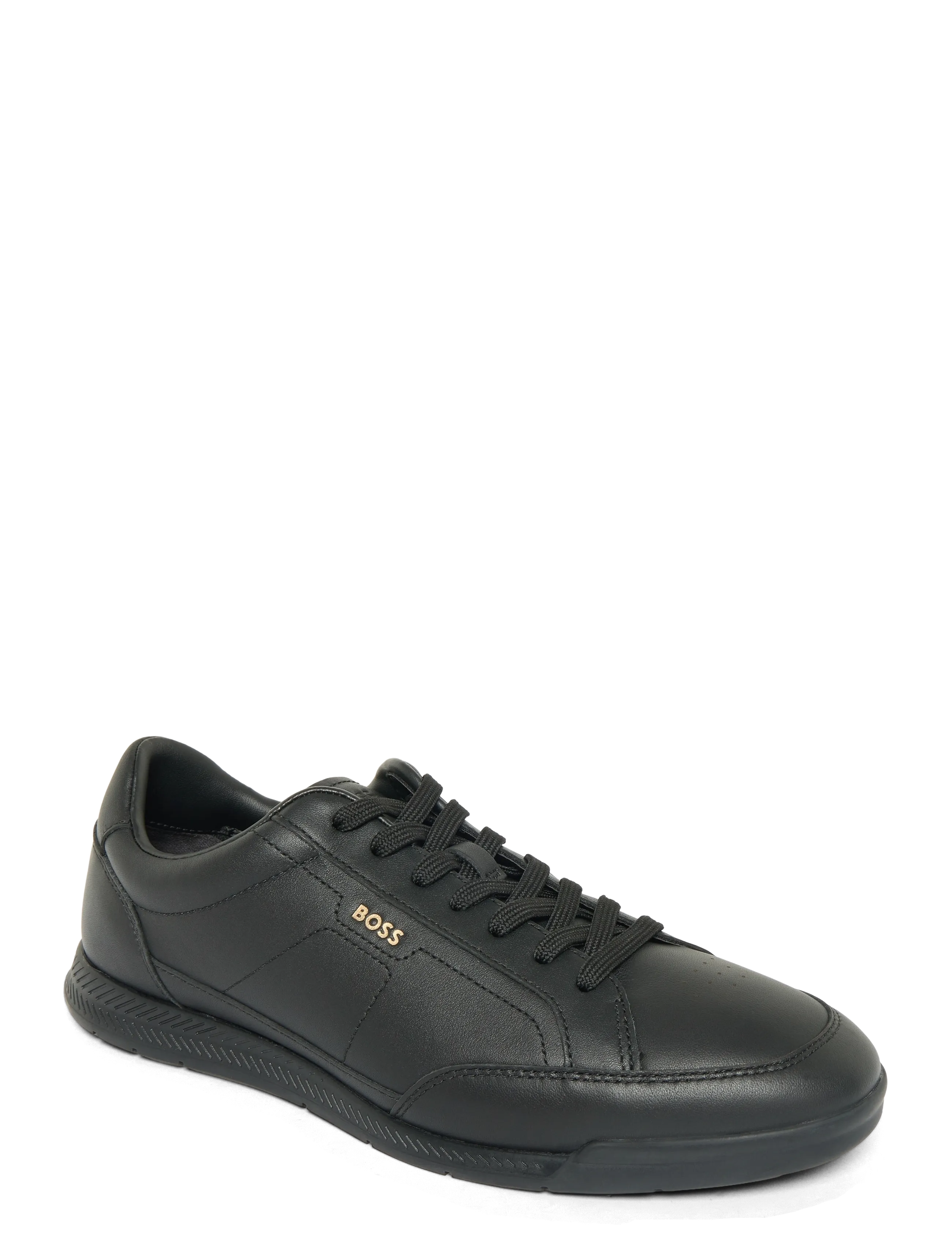 BOSS Nitan_Lowp_Bu, Mænd, Lave Sneakers, Sort, Str: 41