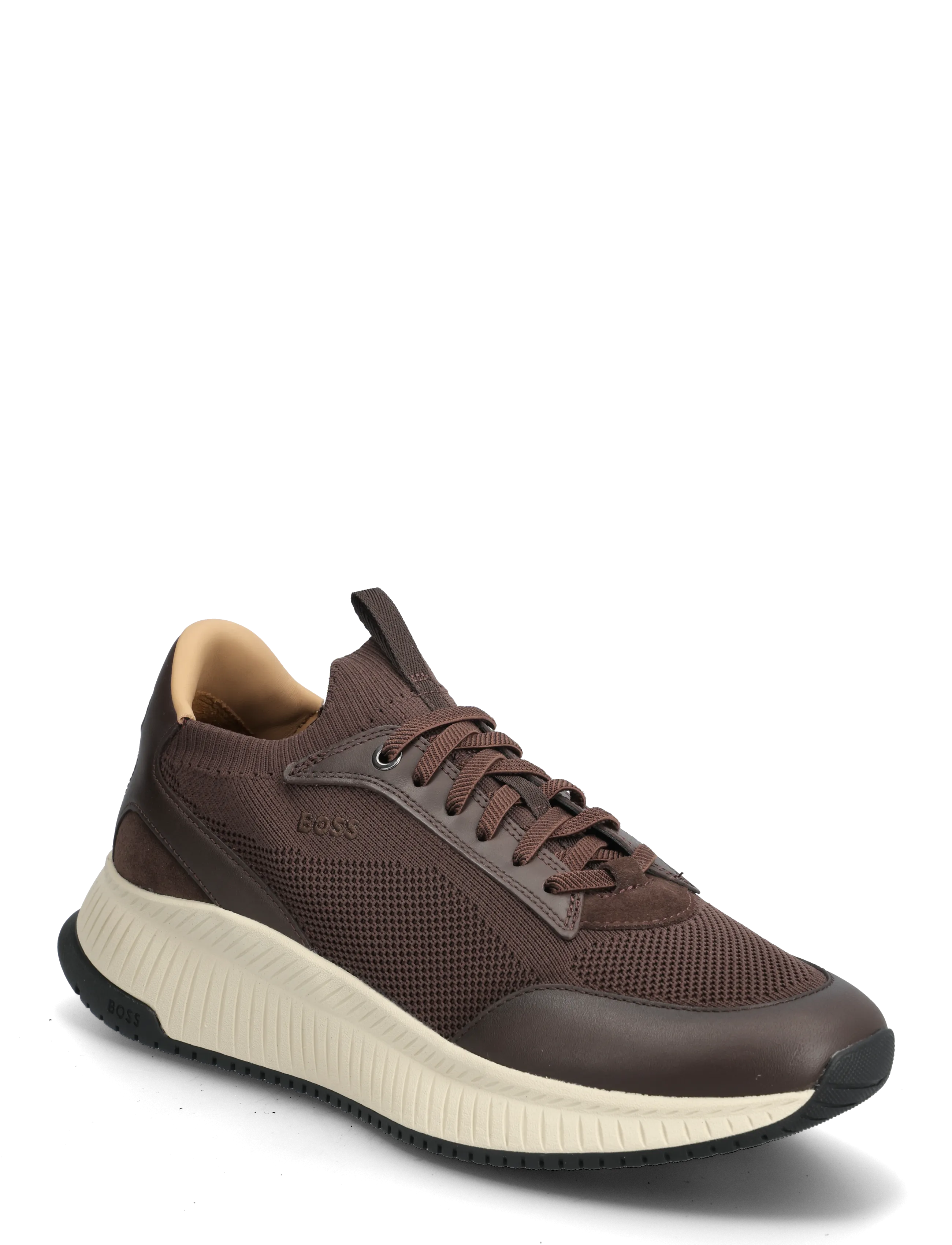 BOSS TTNM EVO_Slon_knbult - Sneakers - DARK BROWN / brown