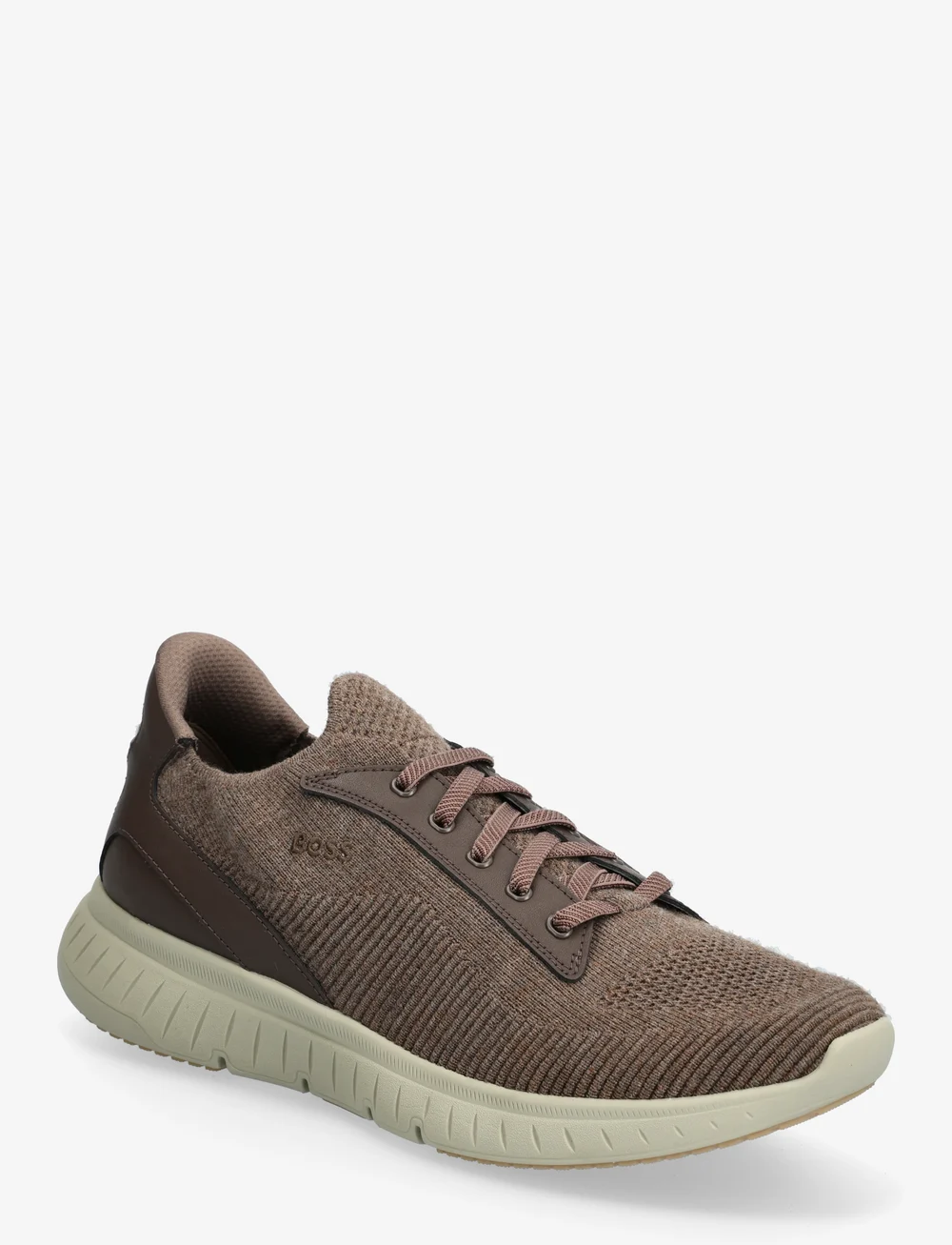 BOSS - Titanis_Slon_knwal - låga sneakers - open brown - 0
