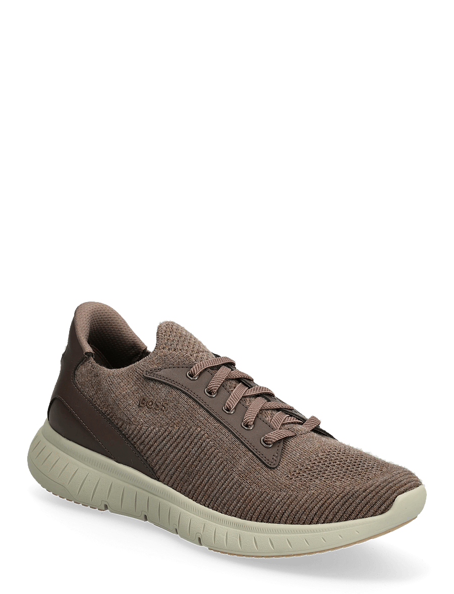 BOSS - Titanis_Slon_knwal - low-top sneaker - open brown - 0