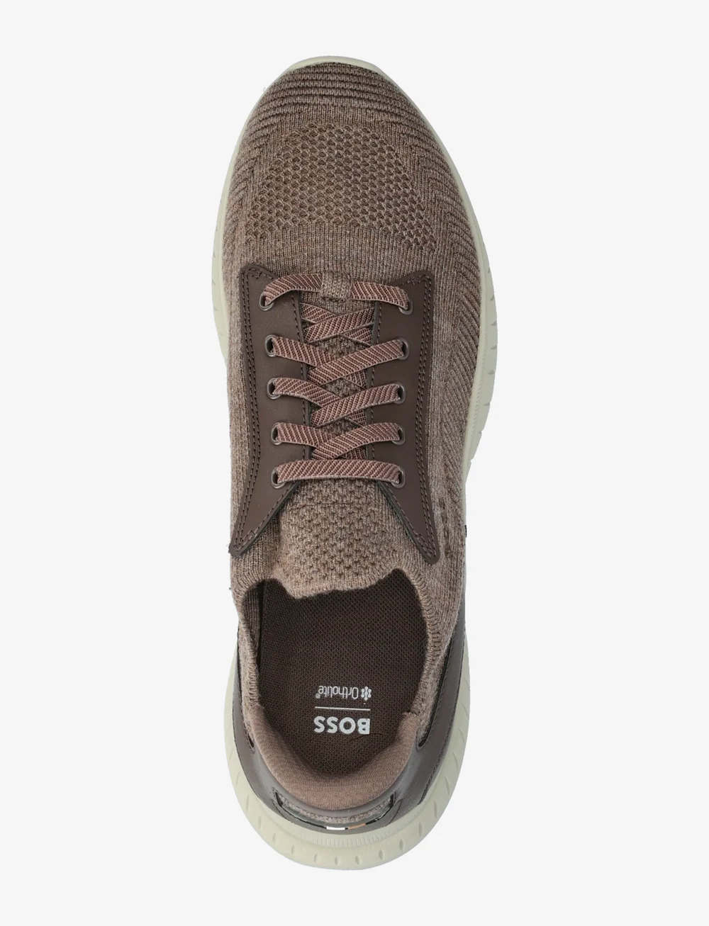 BOSS - Titanis_Slon_knwal - låga sneakers - open brown - 3