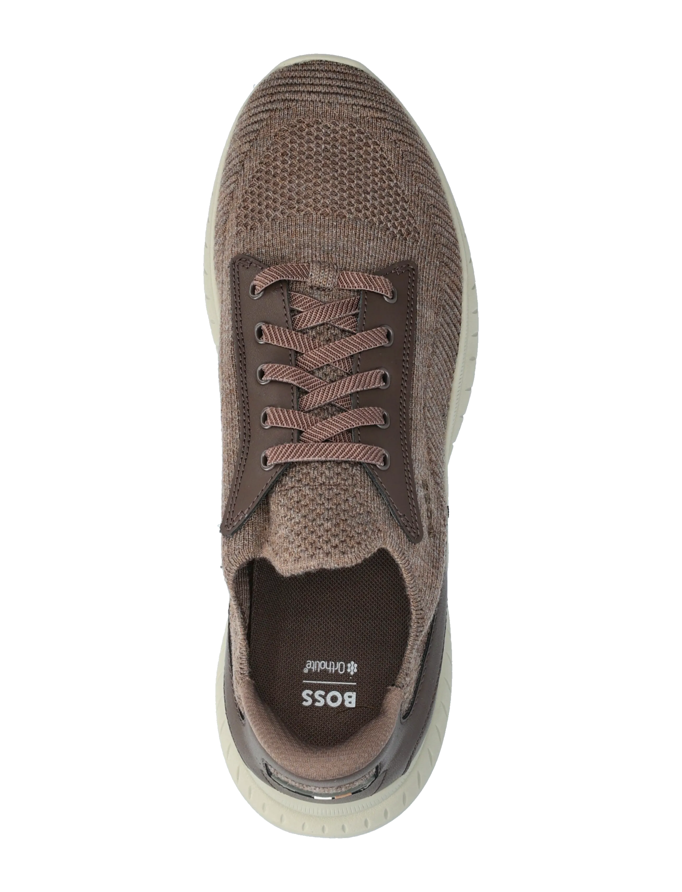 BOSS - Titanis_Slon_knwal - låga sneakers - open brown - 3