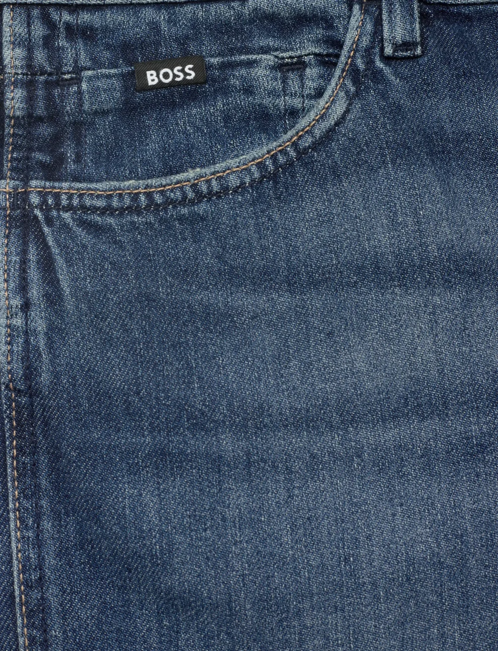 BOSS - H-Delaware - tavalised teksad - navy - 2
