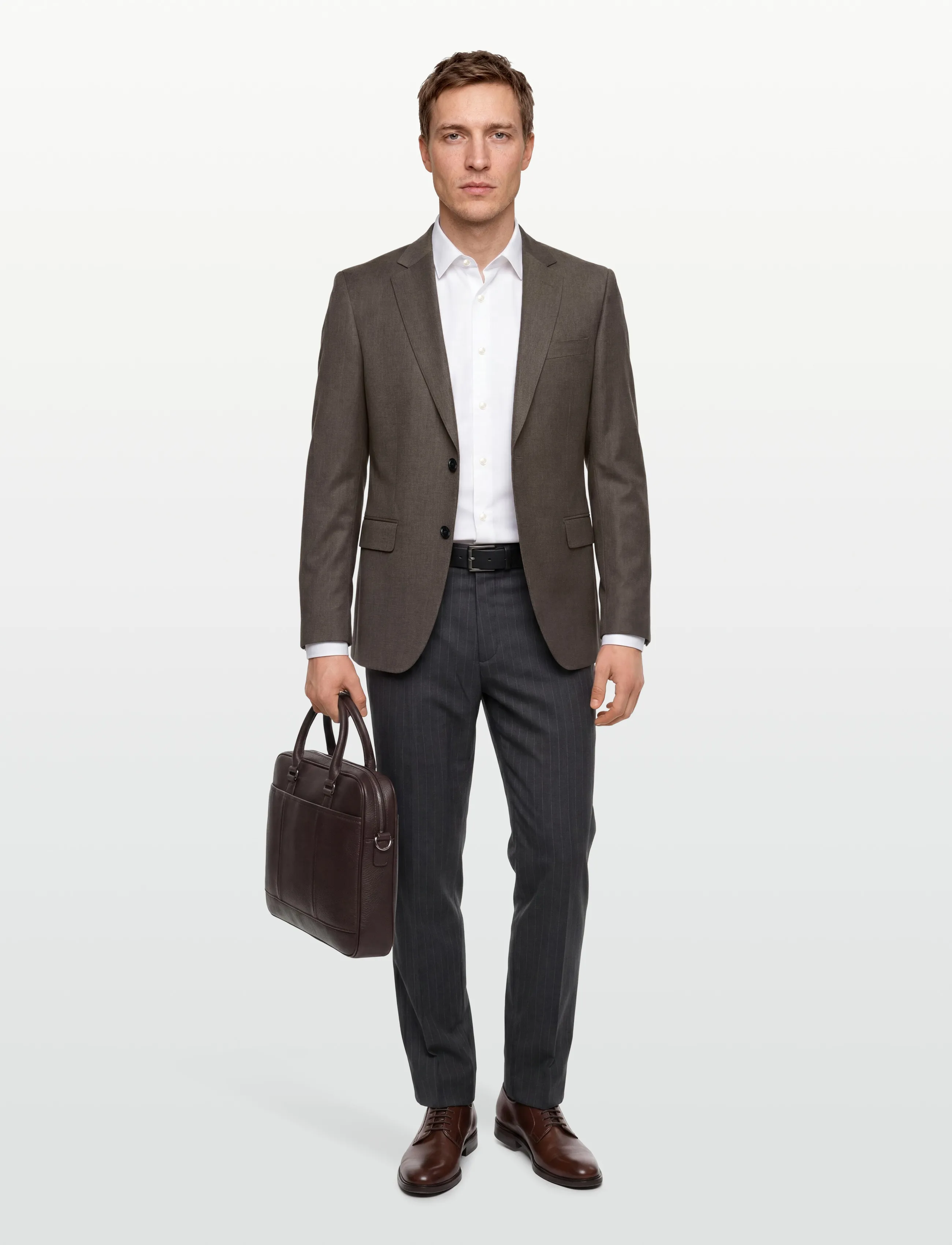 BOSS H-Huge-253, 50, Blazer, Braun - Single Breasted Männerswear