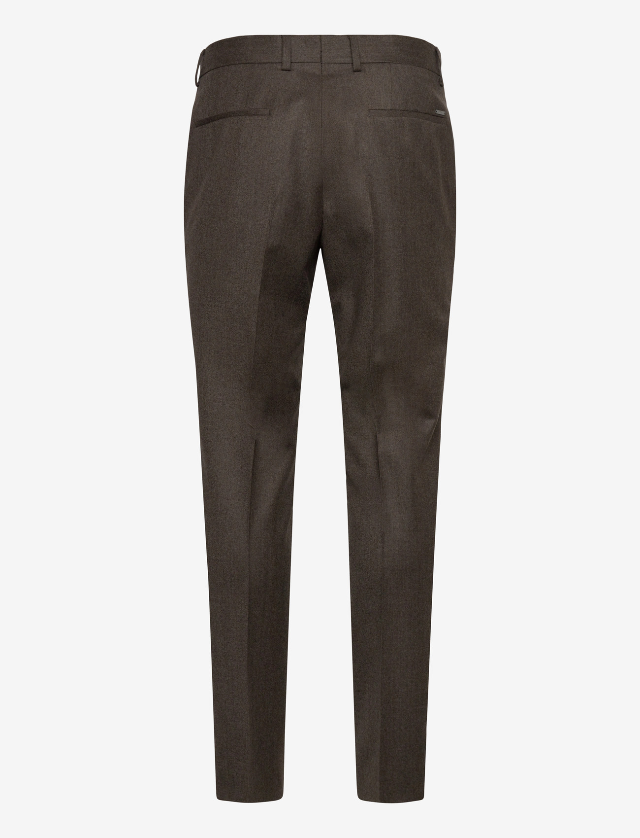 BOSS - H-Genius-253 - jakkesætsbukser - dark brown - 1