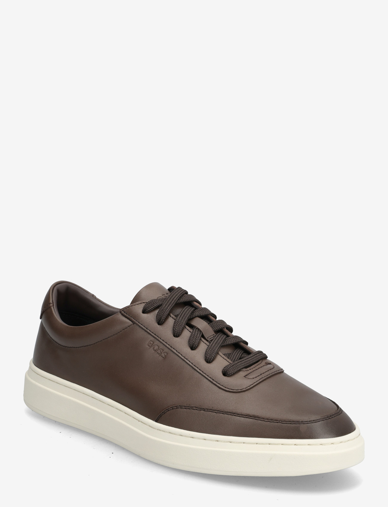 BOSS - Kieran_Tenn_buox - låga sneakers - dark brown - 0