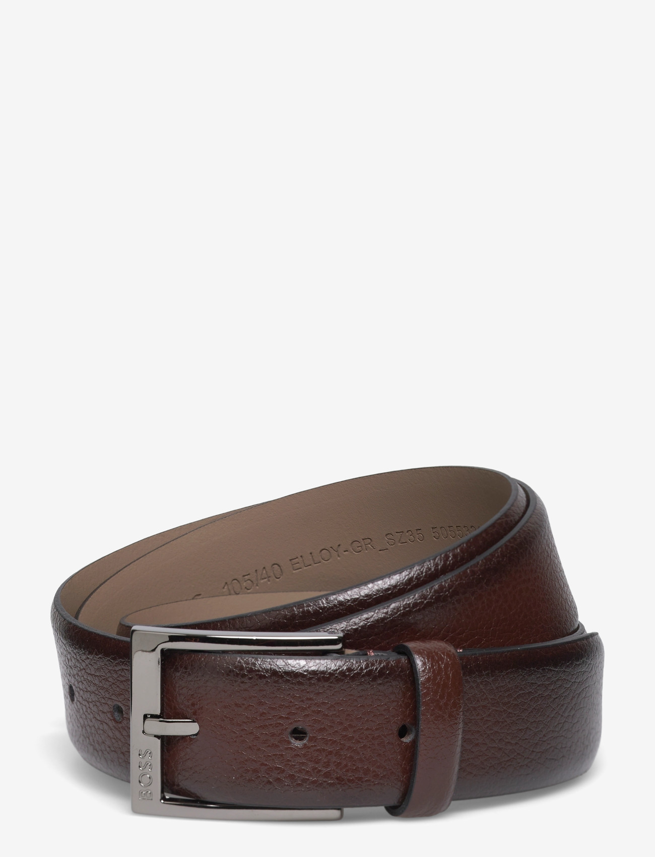 BOSS - Elloy-Gr_Sz35 - ceintures classiques - open brown - 0