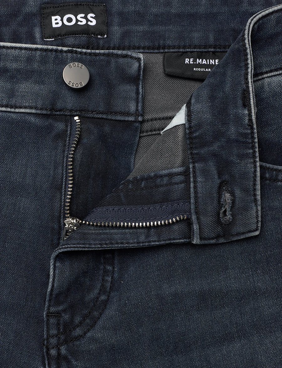 BOSS - P-Re.Maine - tapered jeans - navy - 3