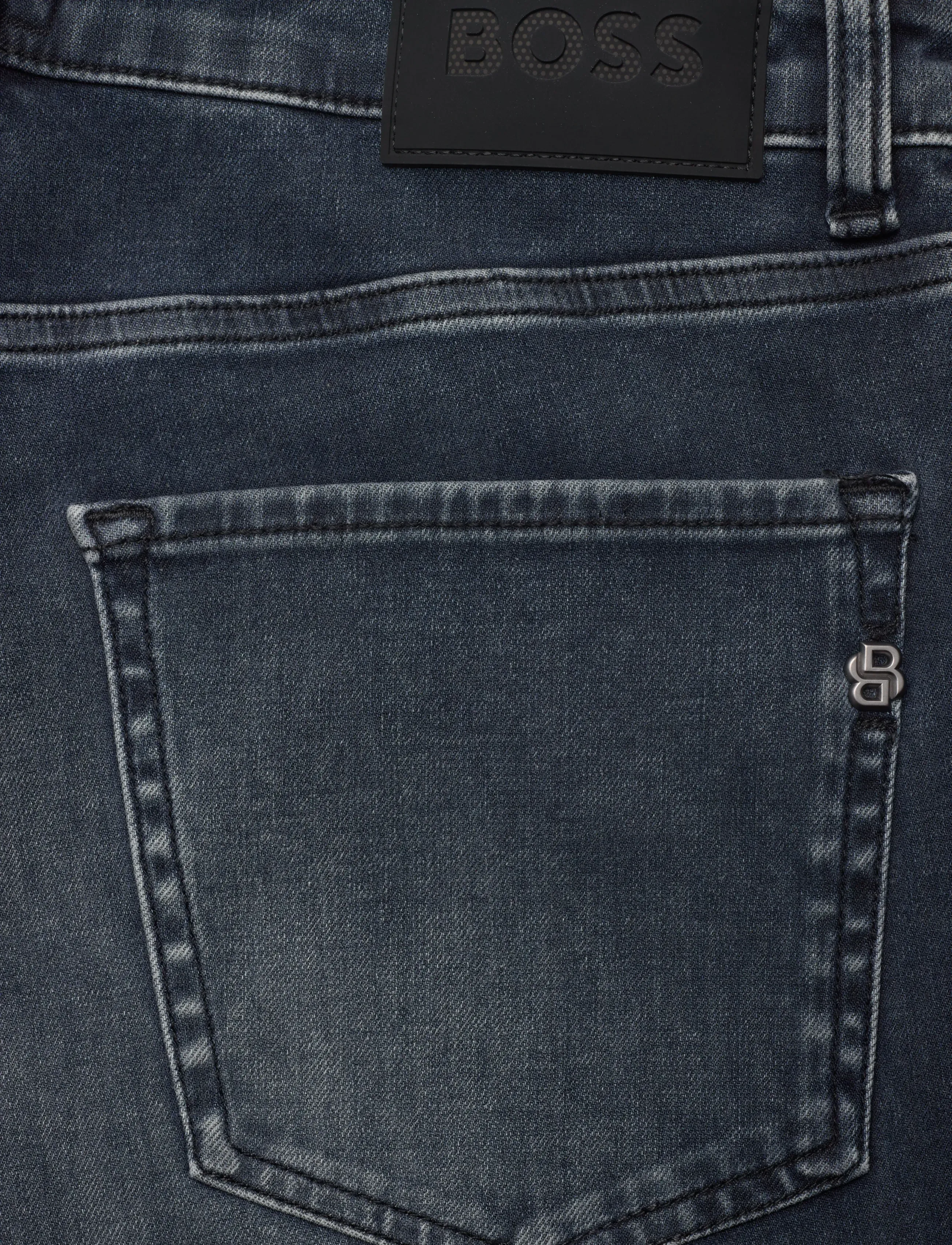BOSS - P-Re.Maine - tapered jeans - navy - 4