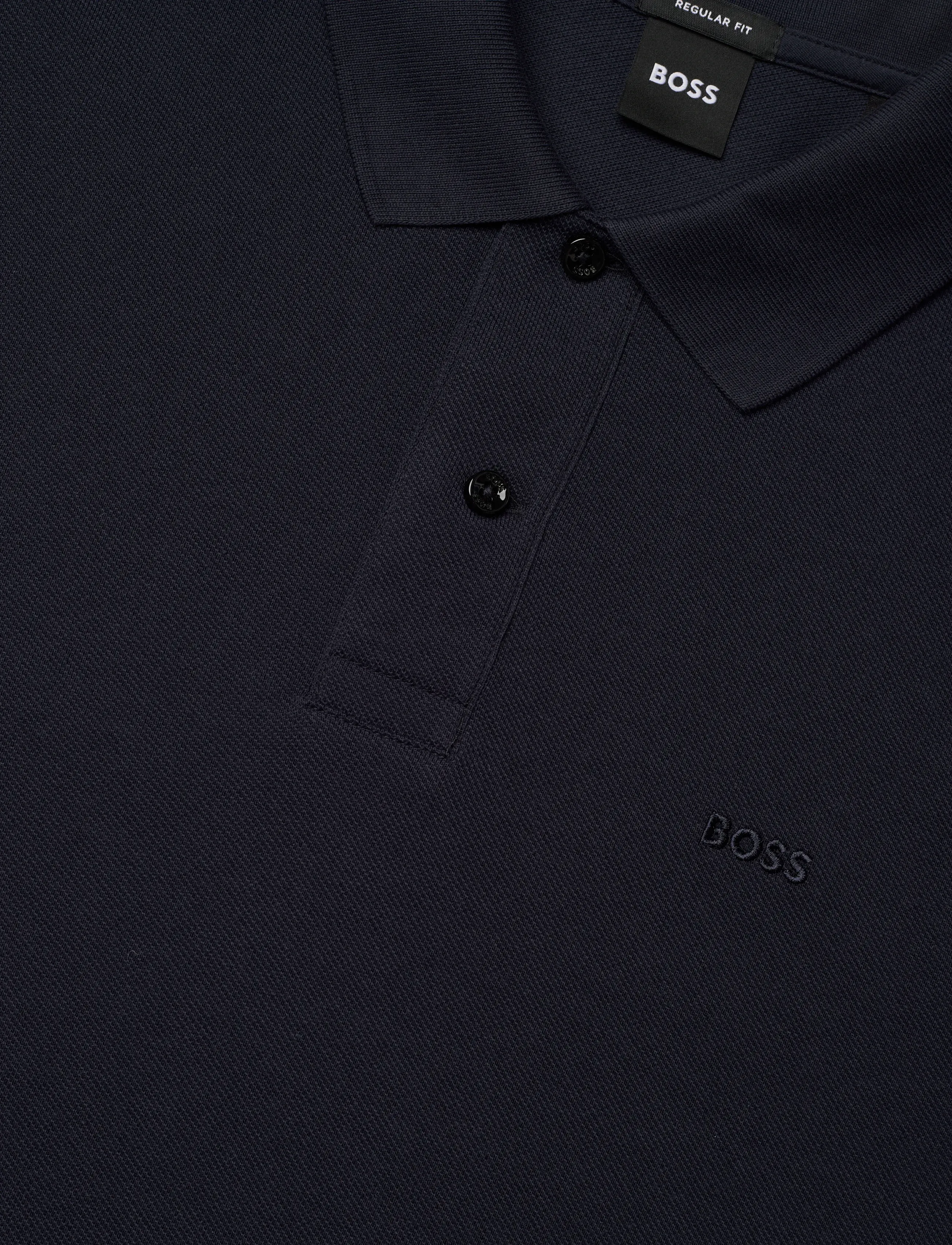 BOSS - Pallas - short-sleeved polos - dark blue - 2