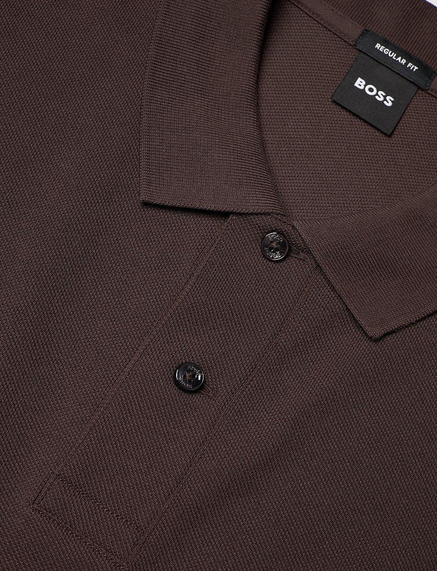 BOSS - Pallas - kurzärmelig - dark brown - 5