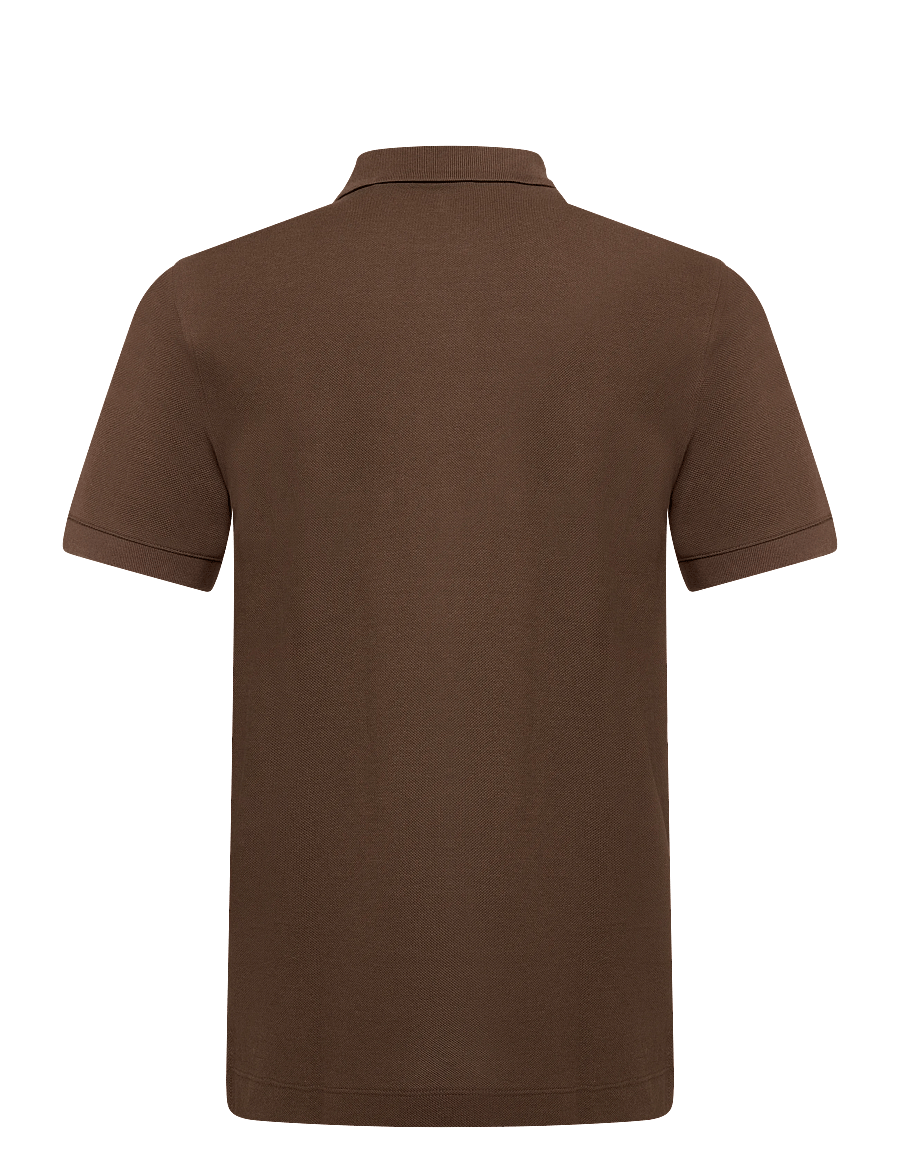 BOSS - Pallas - kortærmede poloer - dark brown - 1