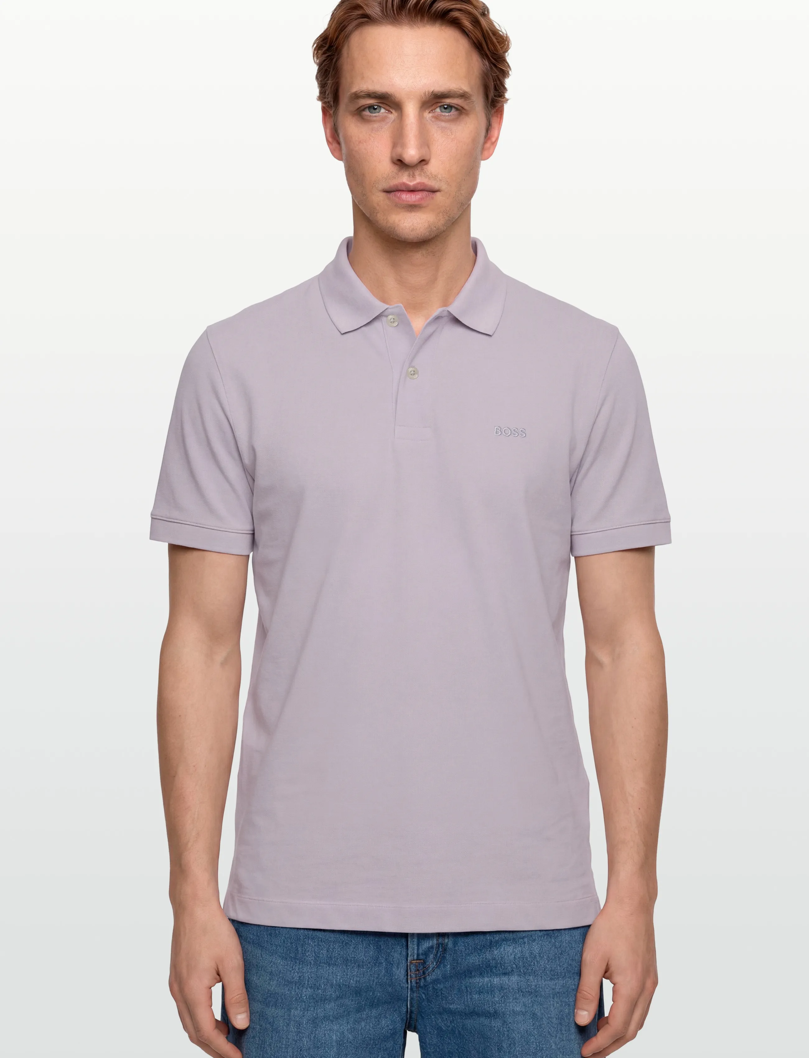 BOSS - Pallas - kortærmede poloer - light/pastel purple - 3
