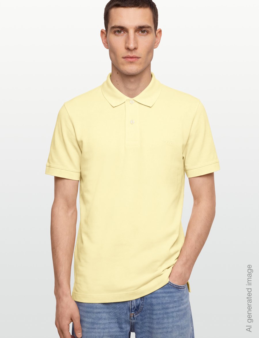 BOSS - Pallas - kurzärmelig - light/pastel yellow - 3