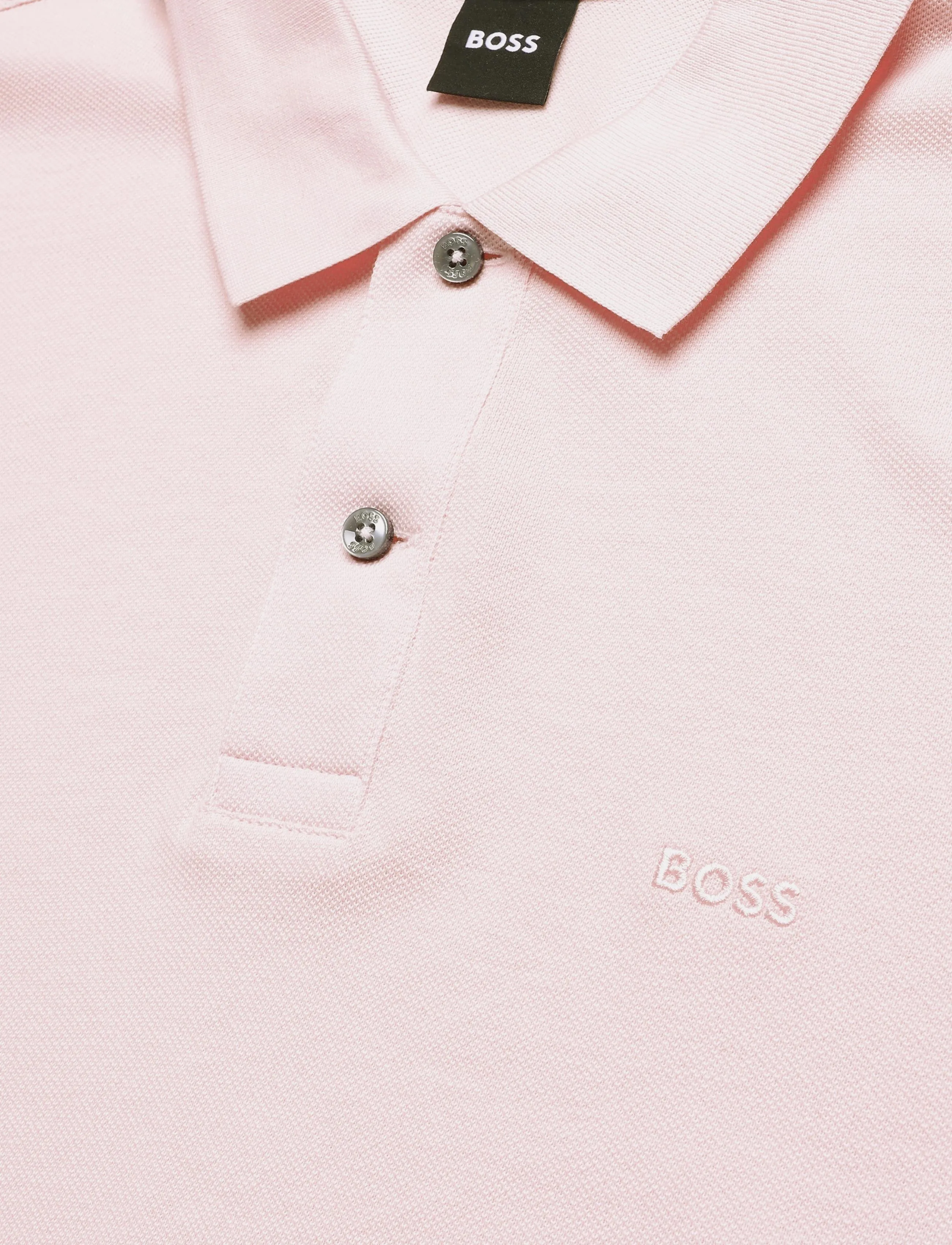 BOSS - Pallas - short-sleeved polos - medium pink - 2