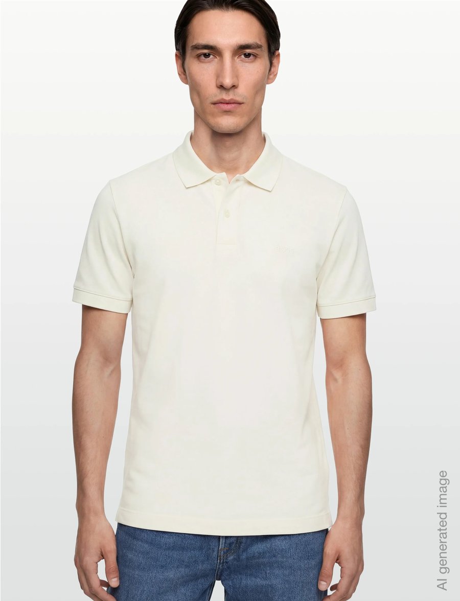 BOSS - Pallas - kurzärmelig - open white - 3