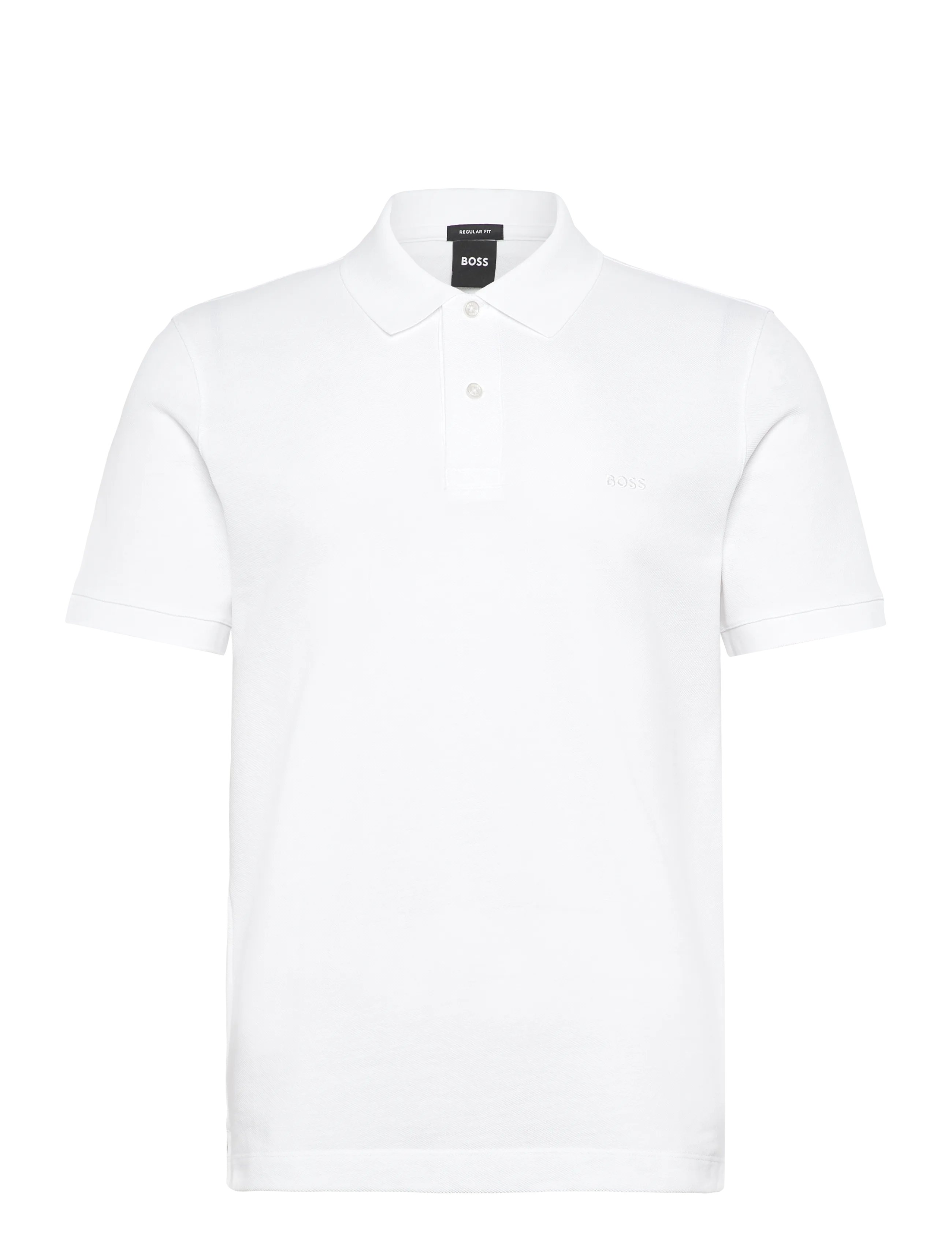 BOSS Pallas - Pikéer - WHITE / white
