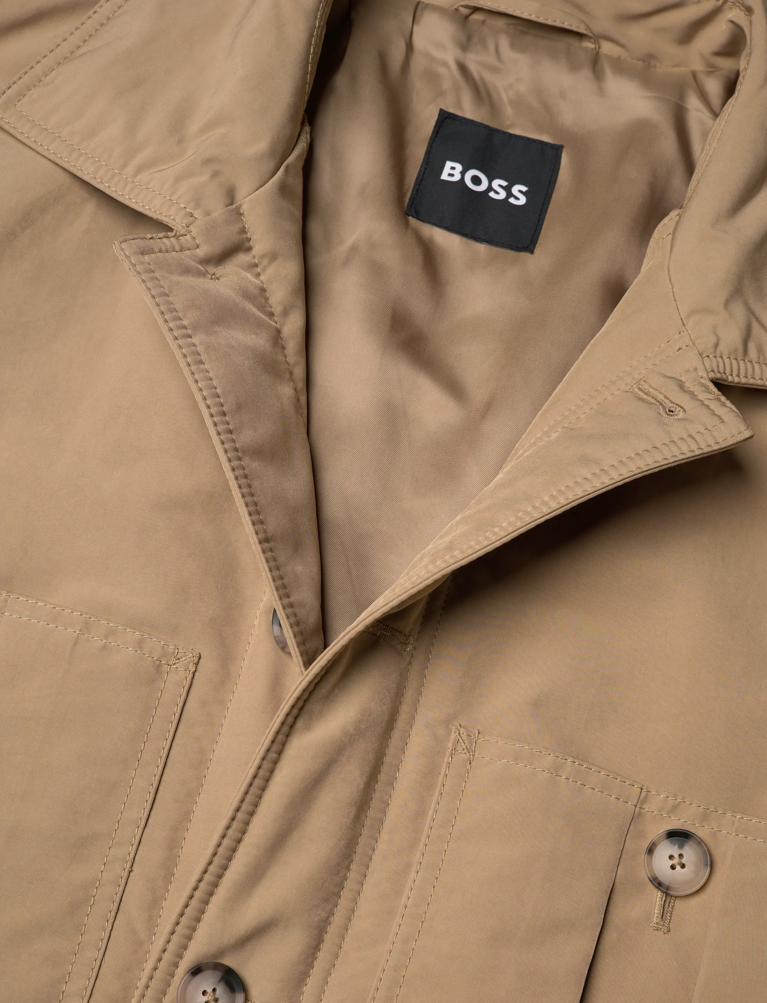 BOSS - C-Coveglow - léttir jakkar - dark beige - 2