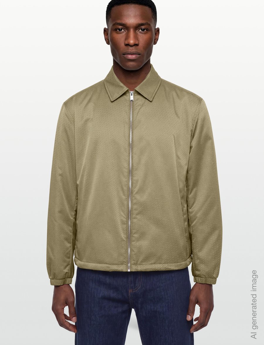BOSS - H-Crestell - vindjakker - dark beige - 3