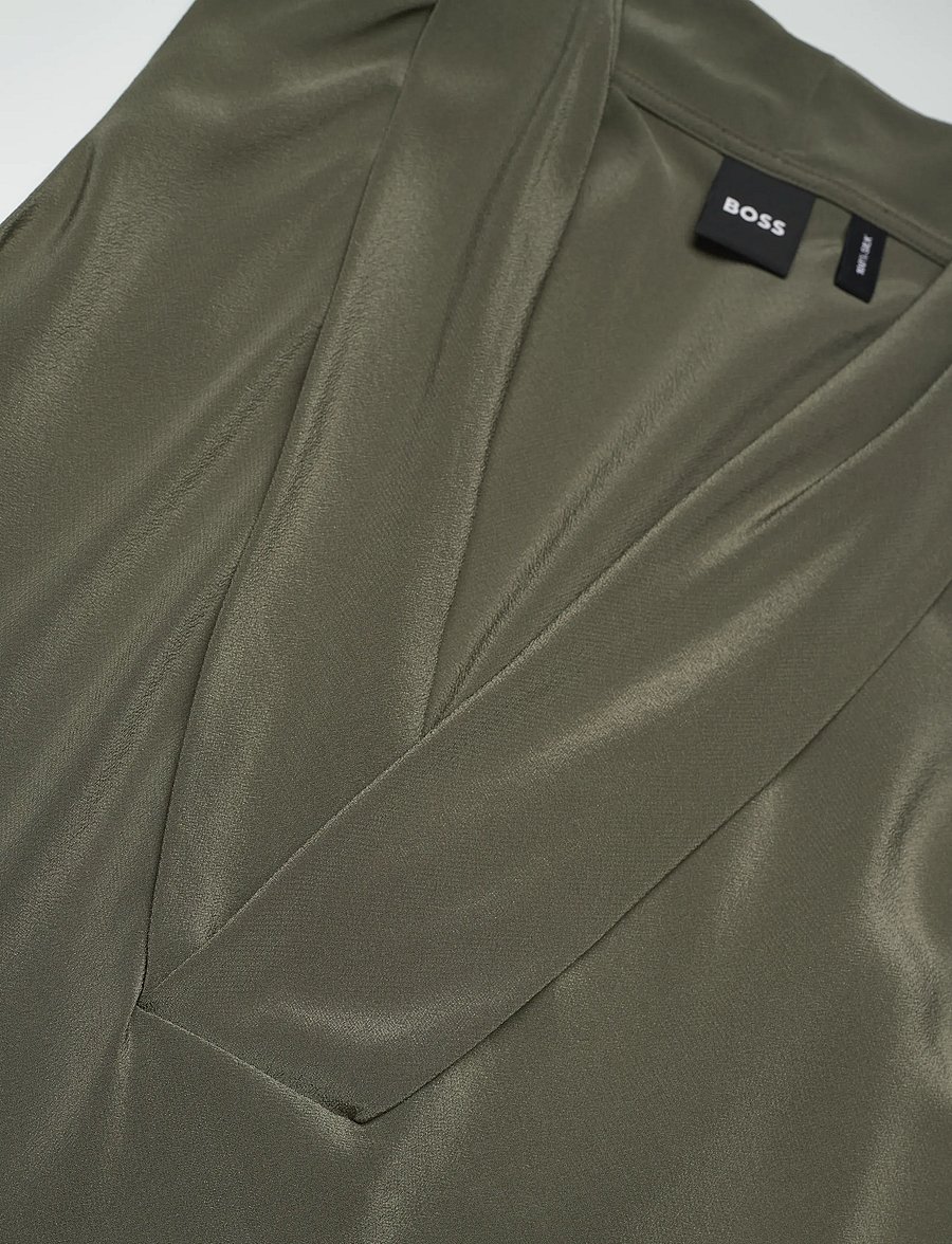 BOSS - Bolaru - sleeveless blouses - dark green - 2