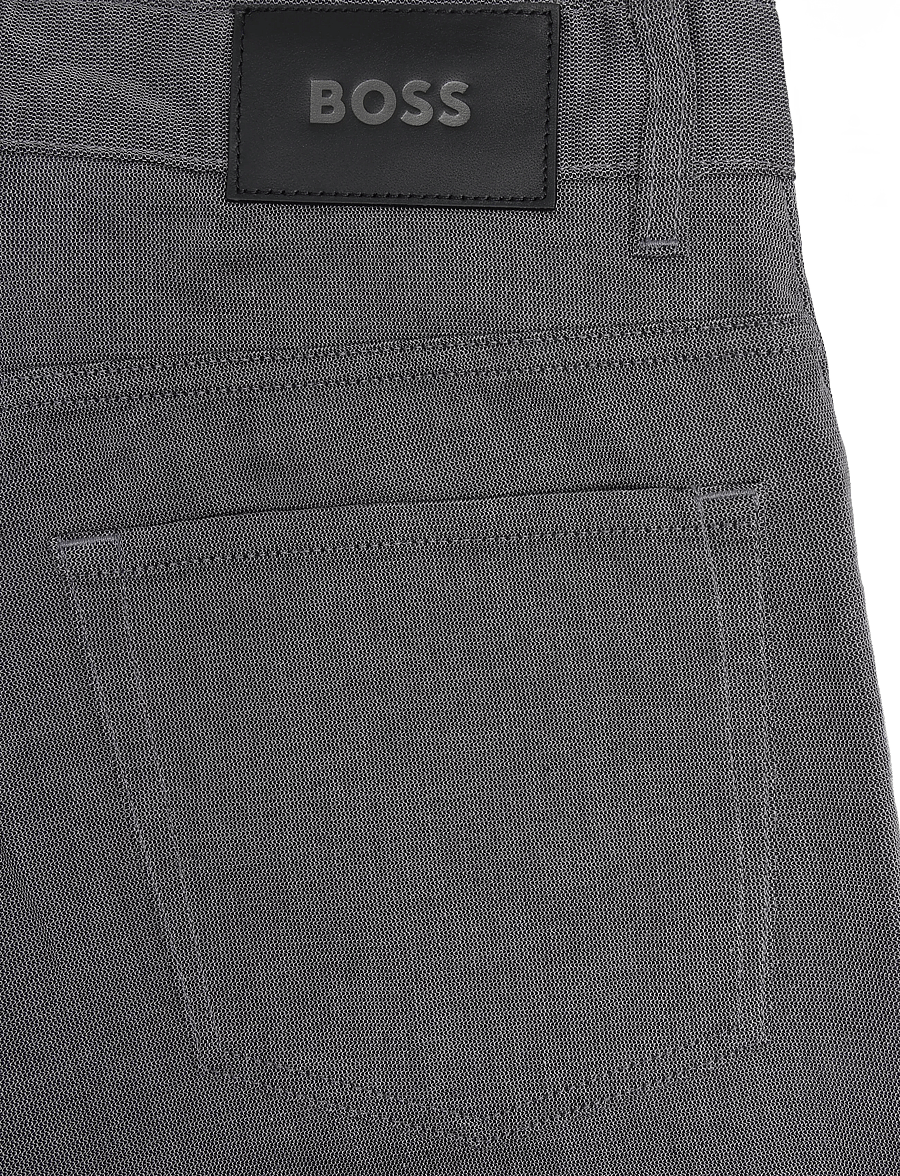 BOSS - H-Re.Maine5 - regular jeans - black - 4