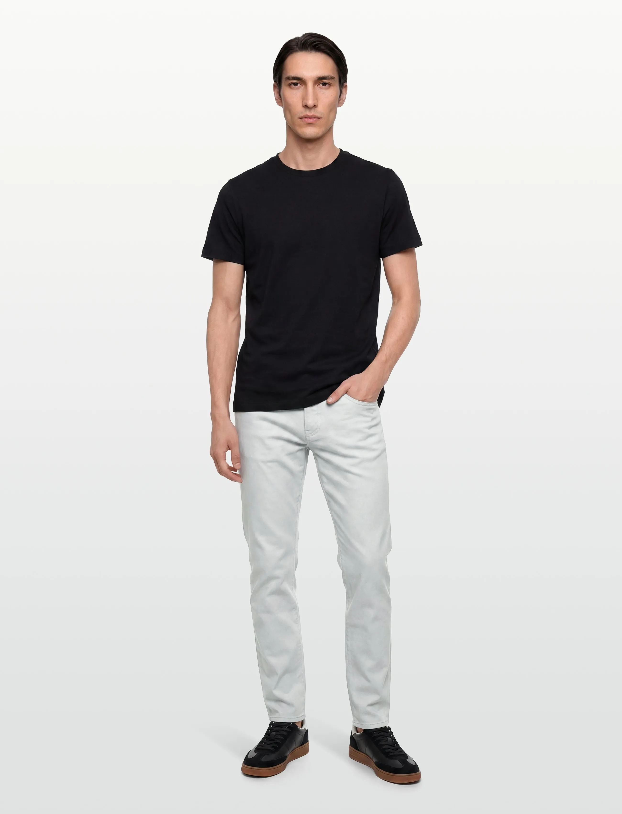 BOSS - H-Re.Maine5 - hosen & jeans - open grey - 0