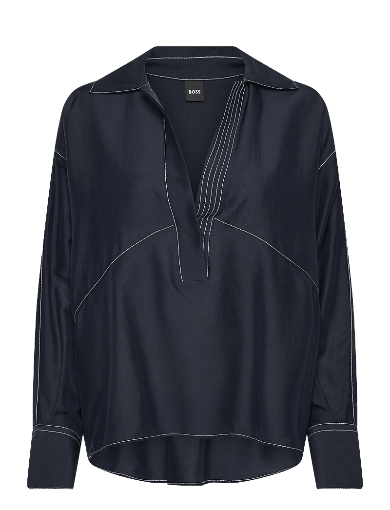 BOSS - Brizzy - langärmlige blusen - dark blue - 1