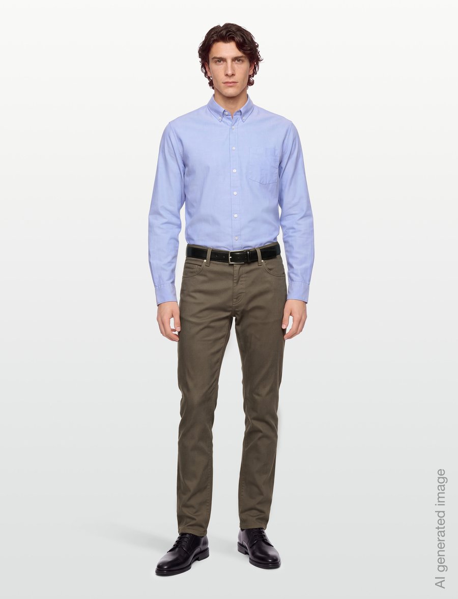 BOSS - H-Delaware5 - slim jeans - dark beige - 0