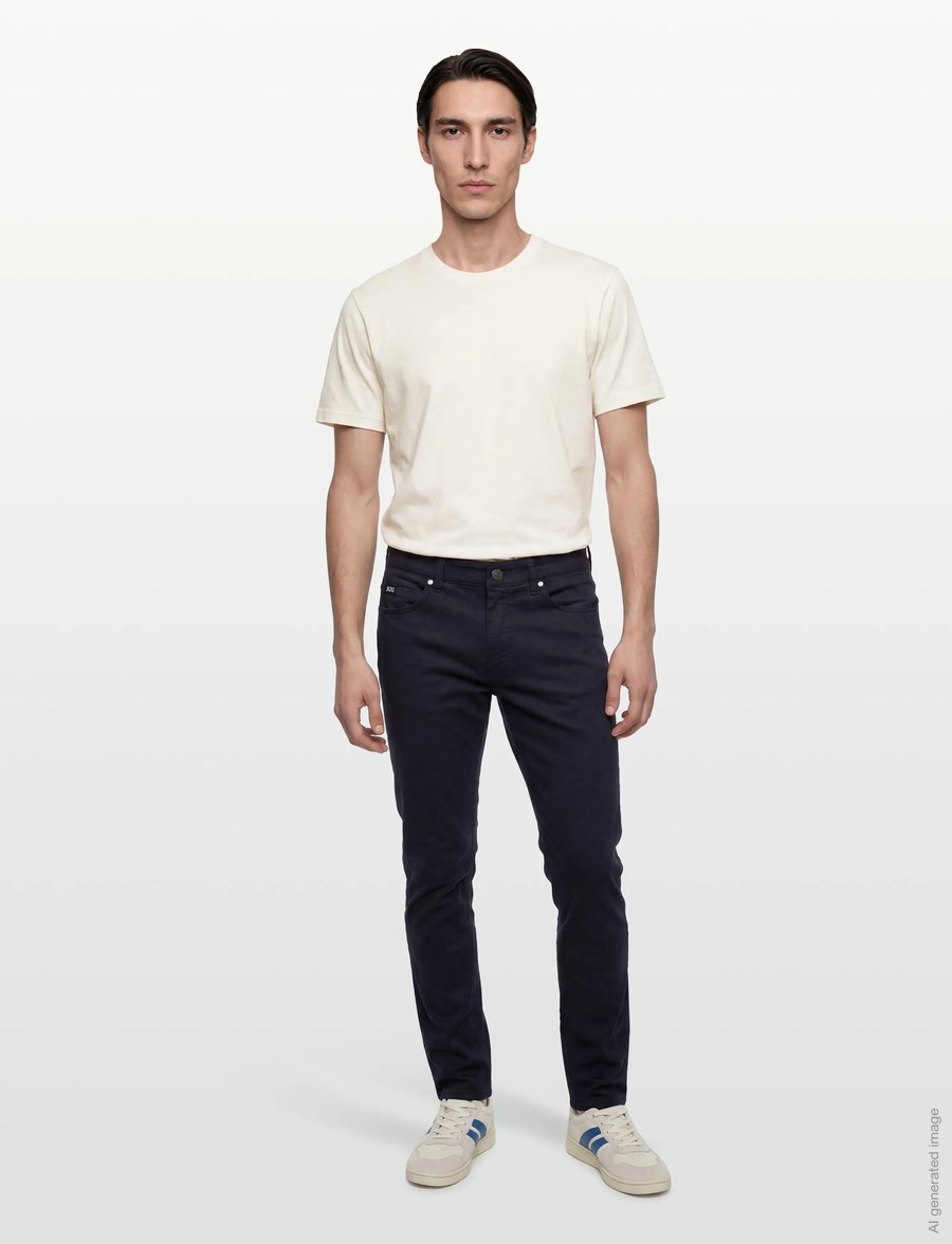 BOSS - H-Delaware5 - slim jeans - dark blue - 0