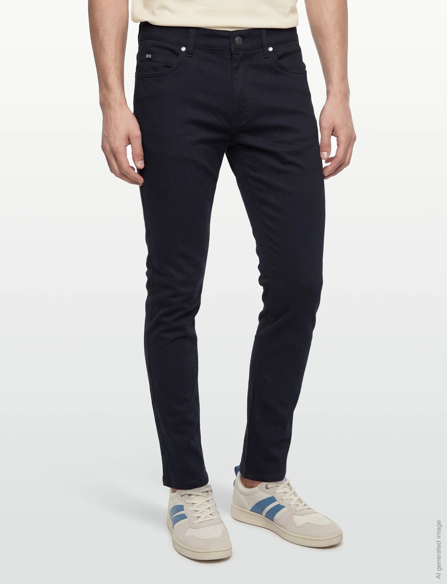 BOSS - H-Delaware5 - slim jeans - dark blue - 3