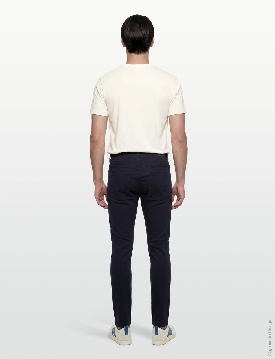 BOSS - H-Delaware5 - slim jeans - dark blue - 4