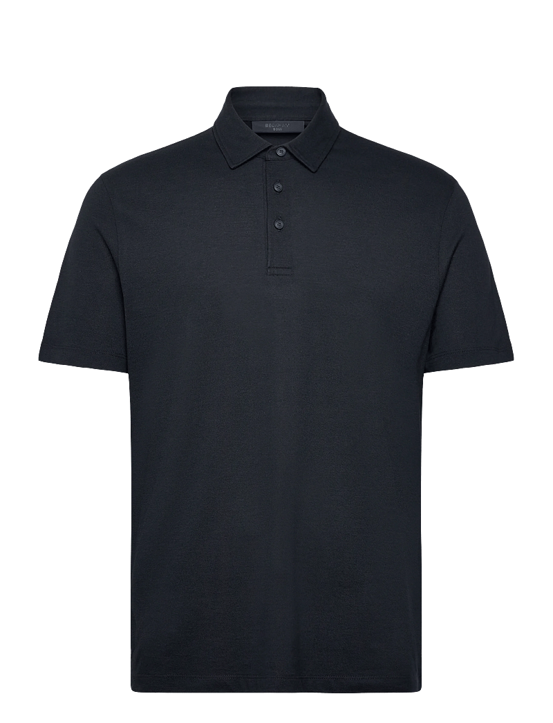 BOSS - Parris 37_DB - kortärmade pikéer - dark blue - 0